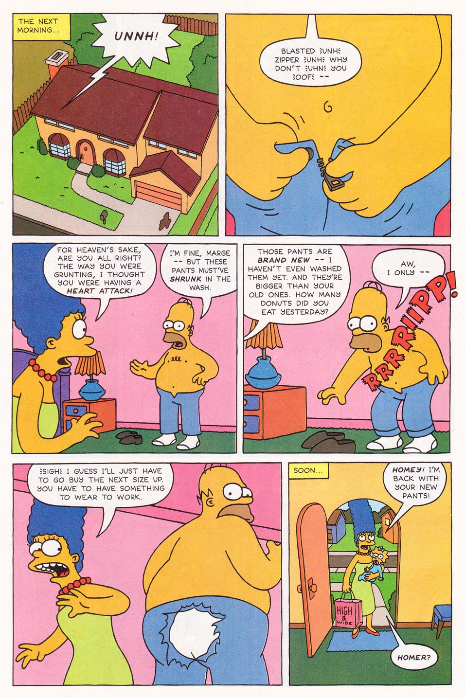 Read online Simpsons Comics comic -  Issue #1 - 10