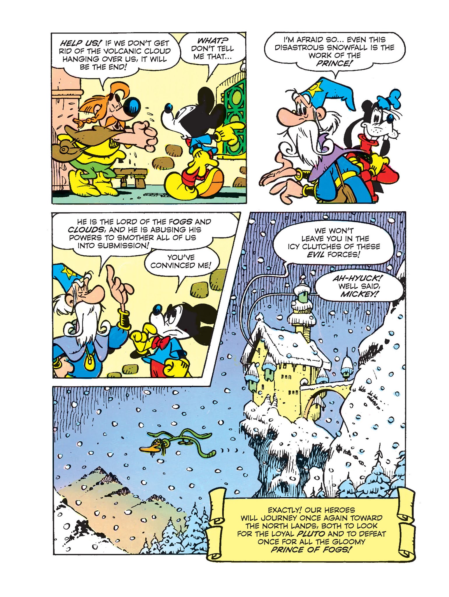 Read online Mickey Mouse in the Sword of Ice comic -  Issue #4 - 24