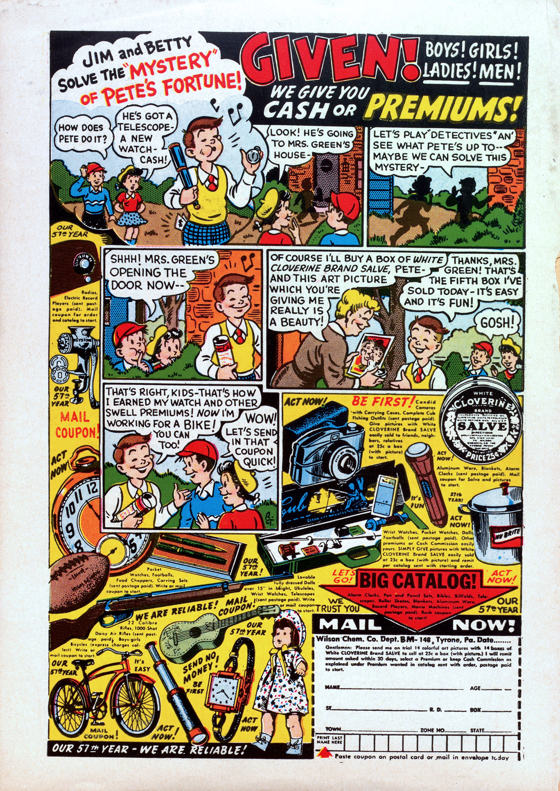 Read online Georgie Comics (1949) comic -  Issue #37 - 36