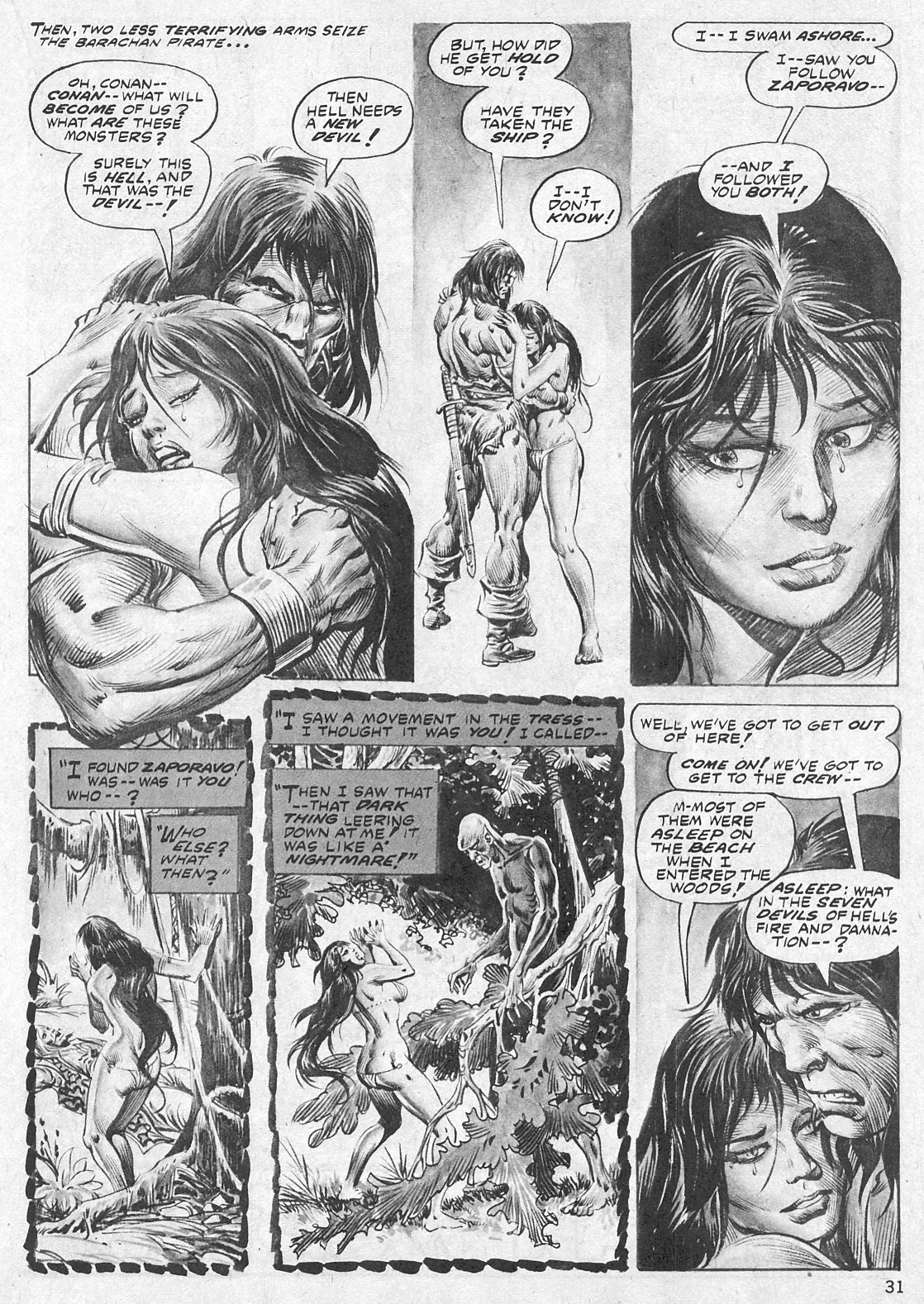 The Savage Sword Of Conan Issue #22 #23 - English 31