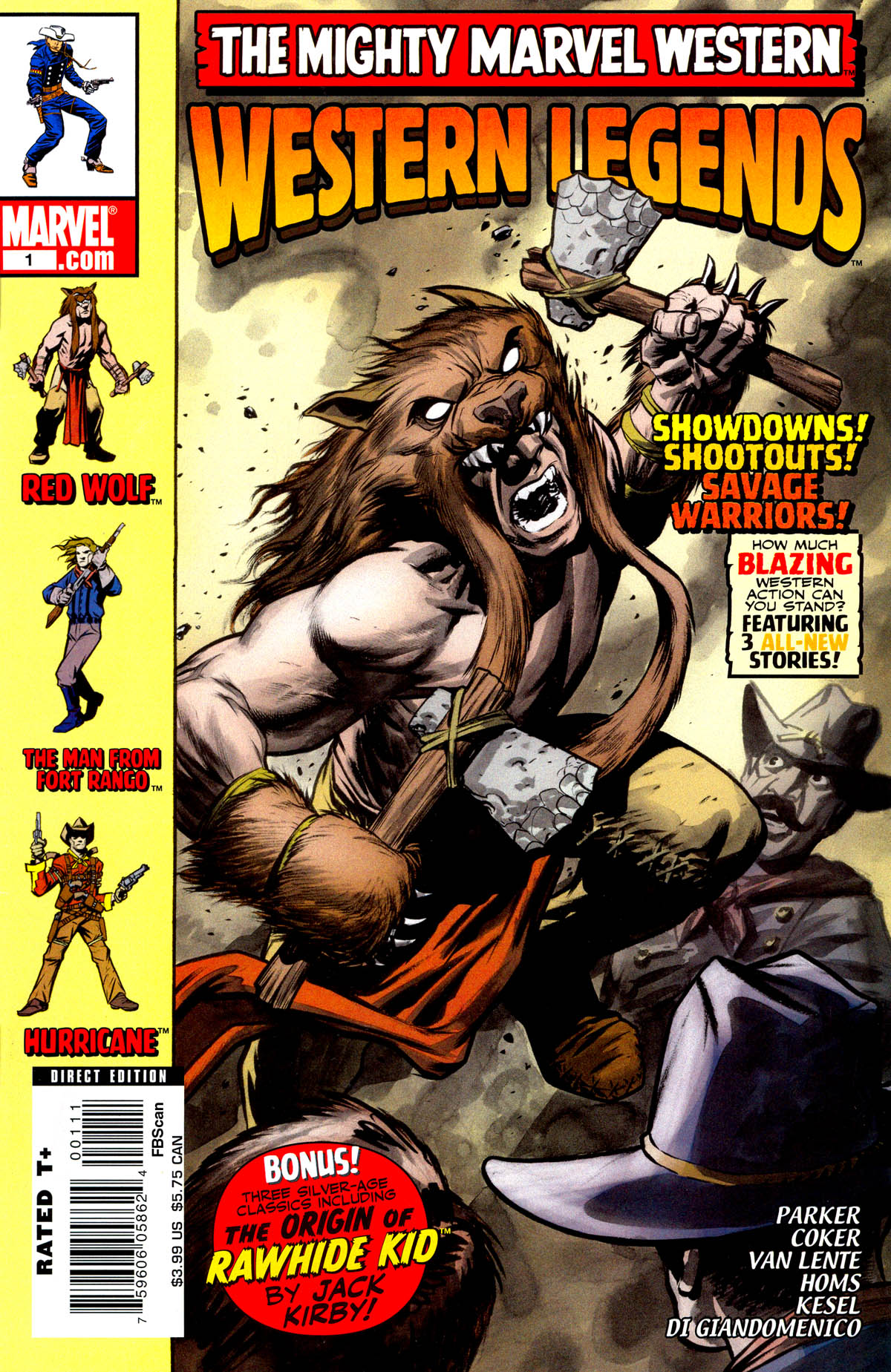 Read online Marvel Westerns: Outlaw Files comic -  Issue #Marvel Westerns Western Legends - 1