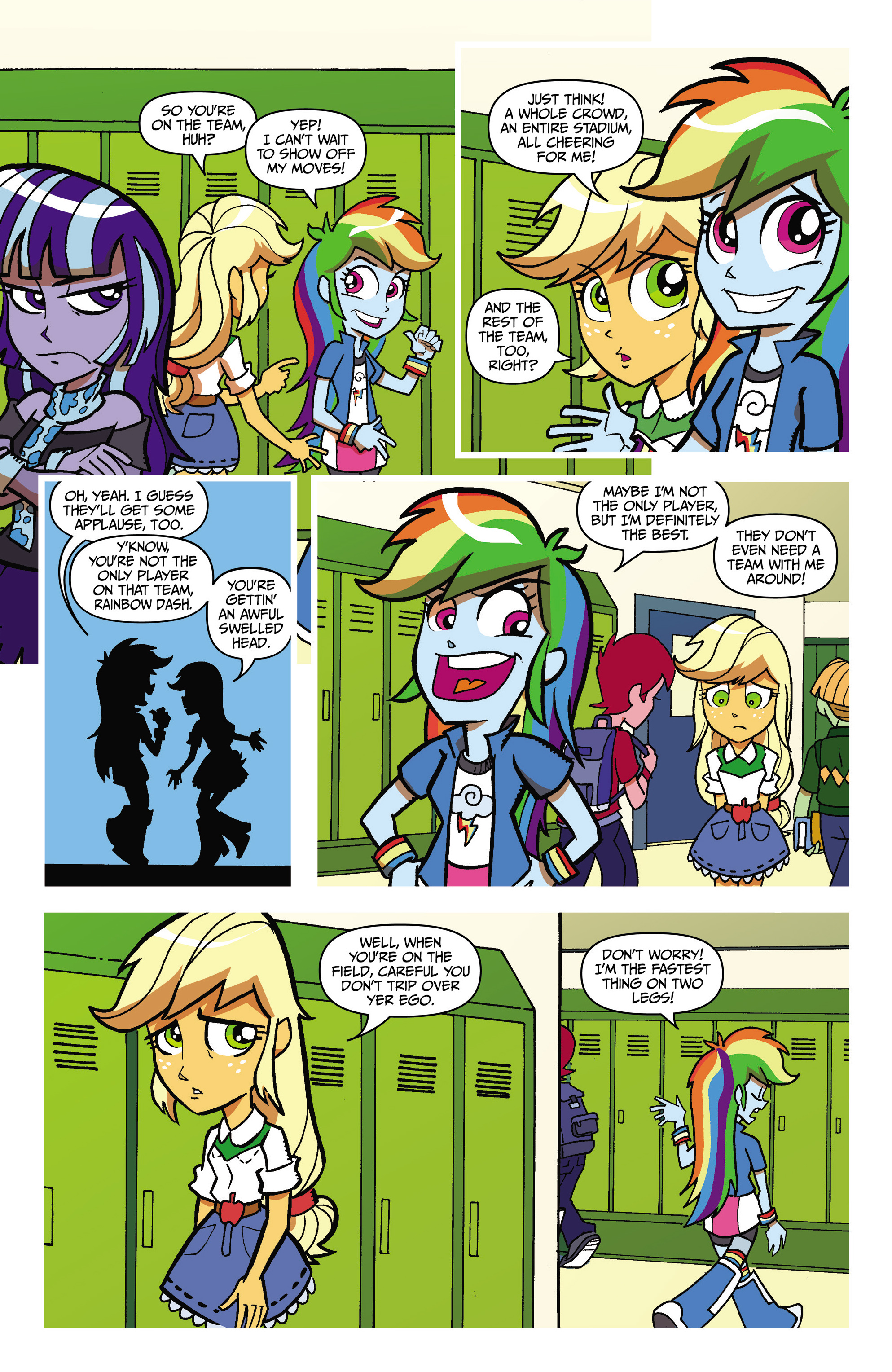 Read online My Little Pony: Equestria Girls comic -  Issue # TPB - 25