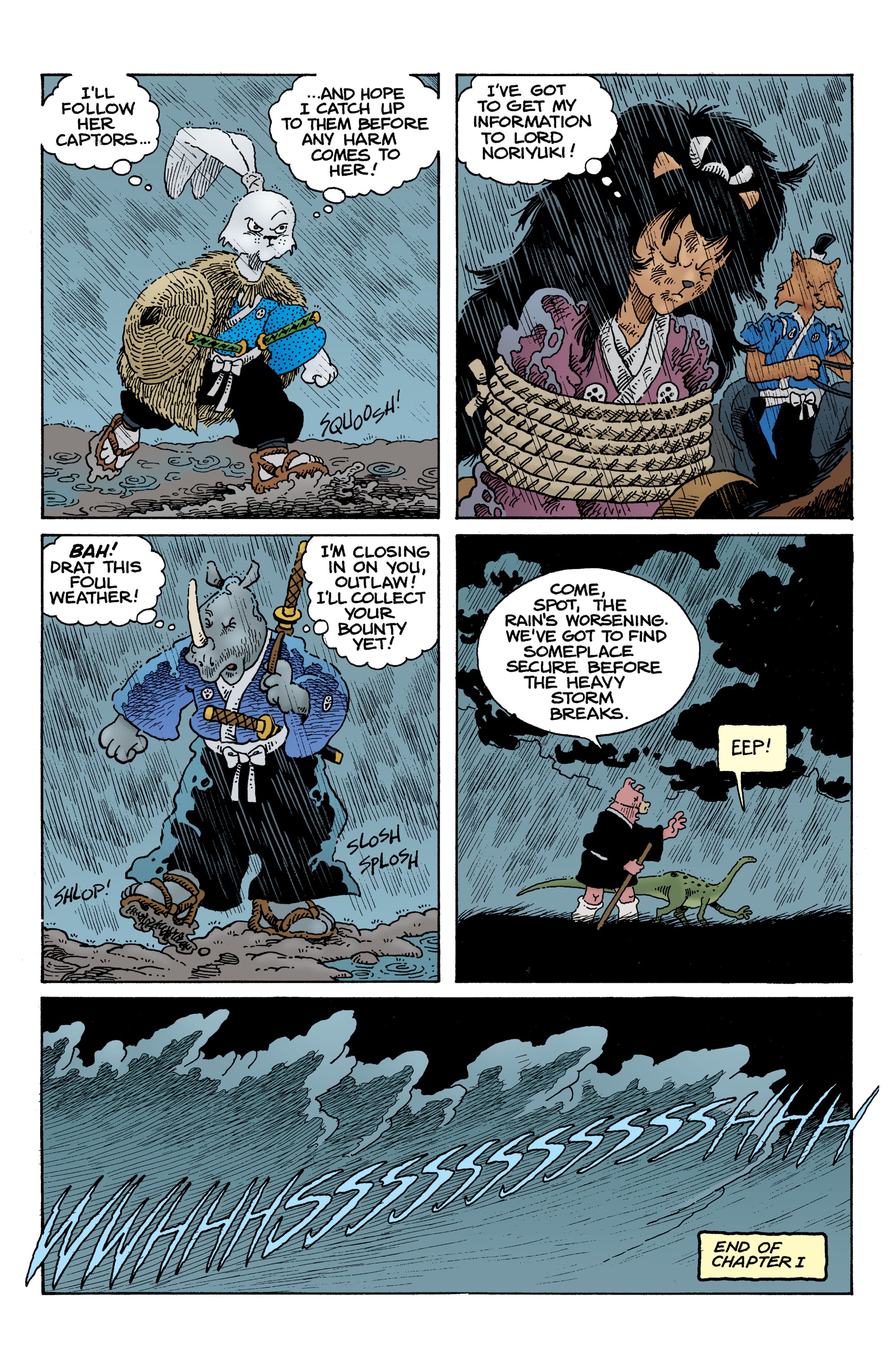 Read online Usagi Yojimbo: The Dragon Bellow Conspiracy comic -  Issue #1 - 21