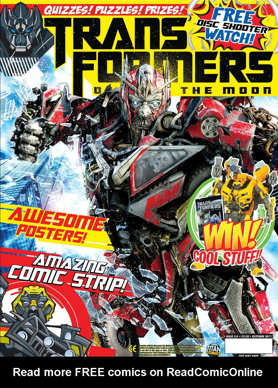 Read online Transformers: Dark of the Moon comic -  Issue #4 - 1