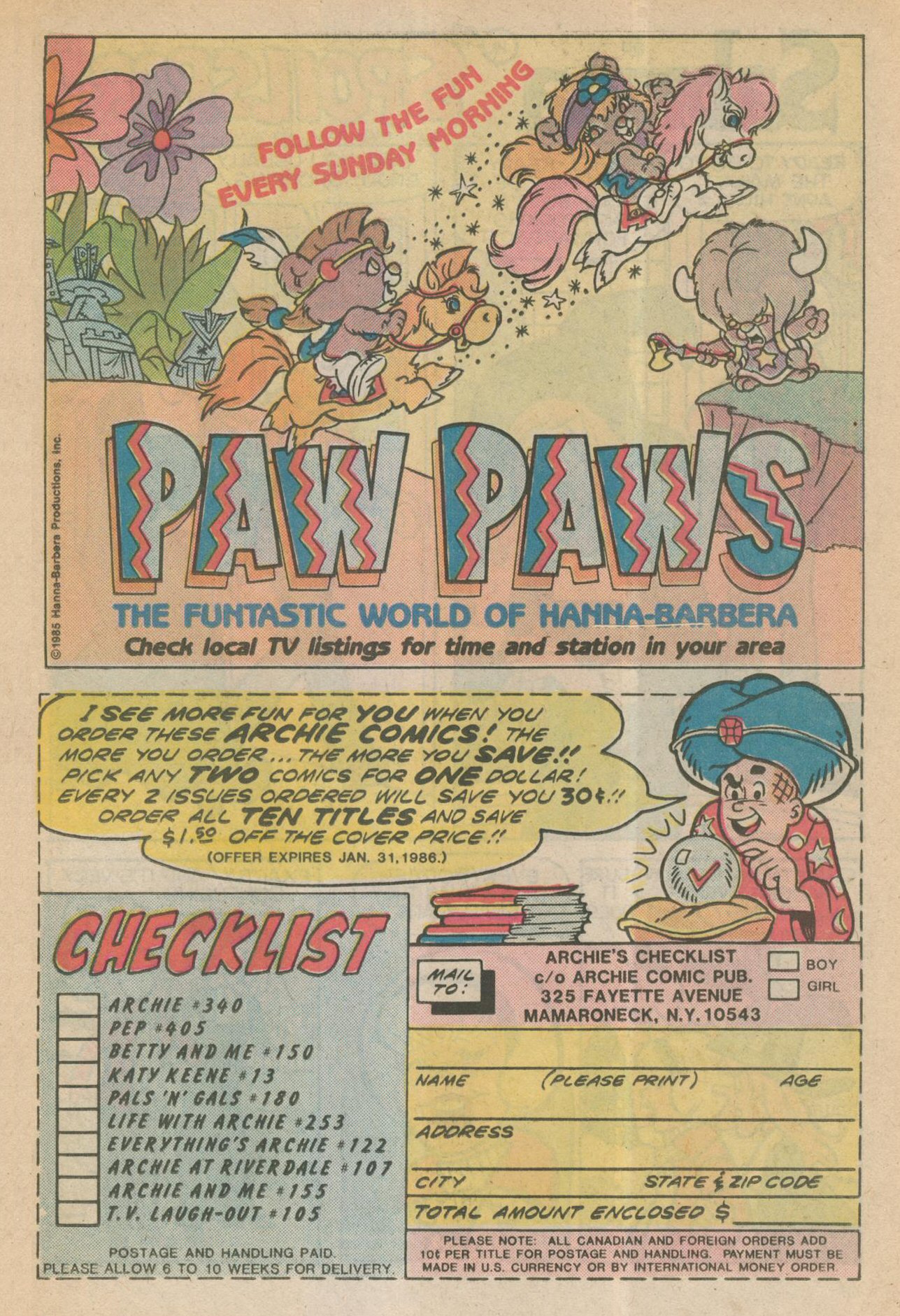 Read online Archie's TV Laugh-Out comic -  Issue #105 - 19