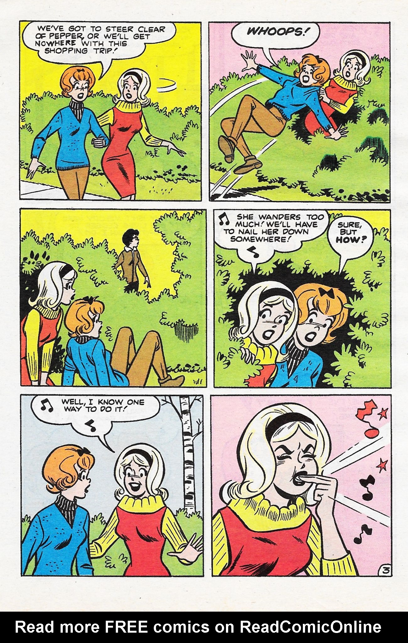 Read online Betty and Veronica Digest Magazine comic -  Issue #58 - 86