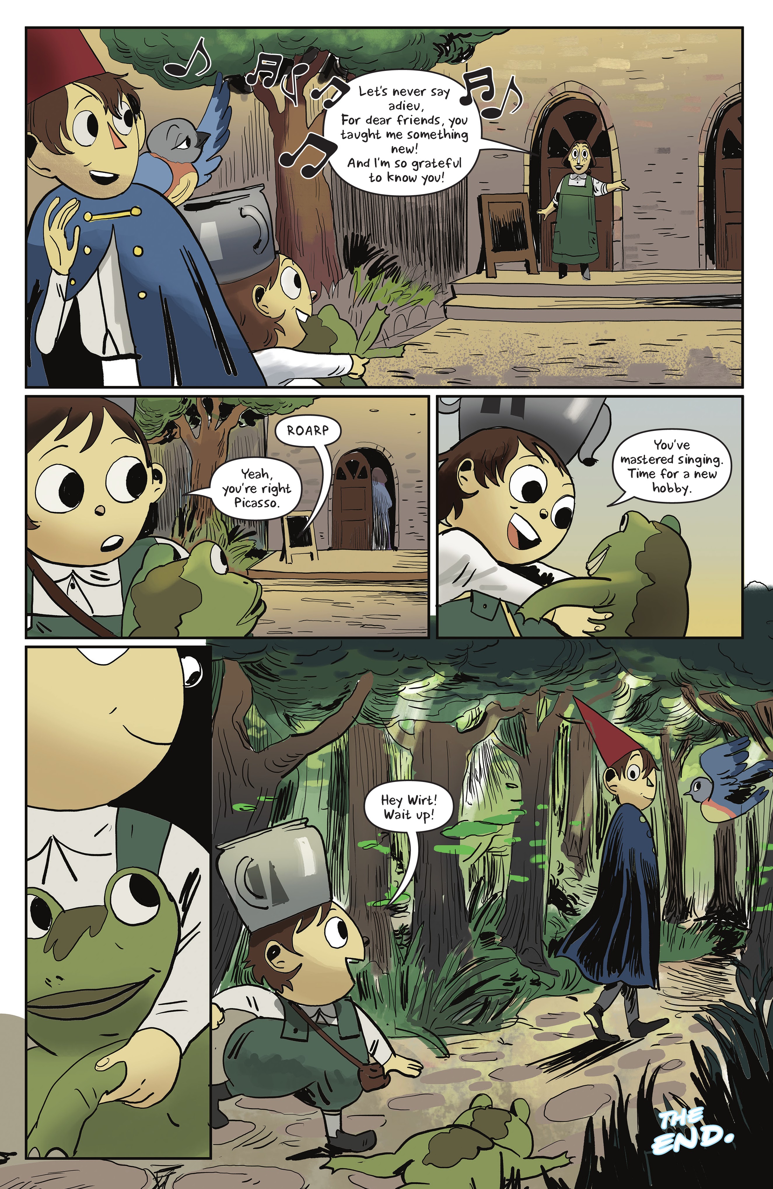 Read online Over the Garden Wall: Soulful Symphonies comic -  Issue # TPB - 116