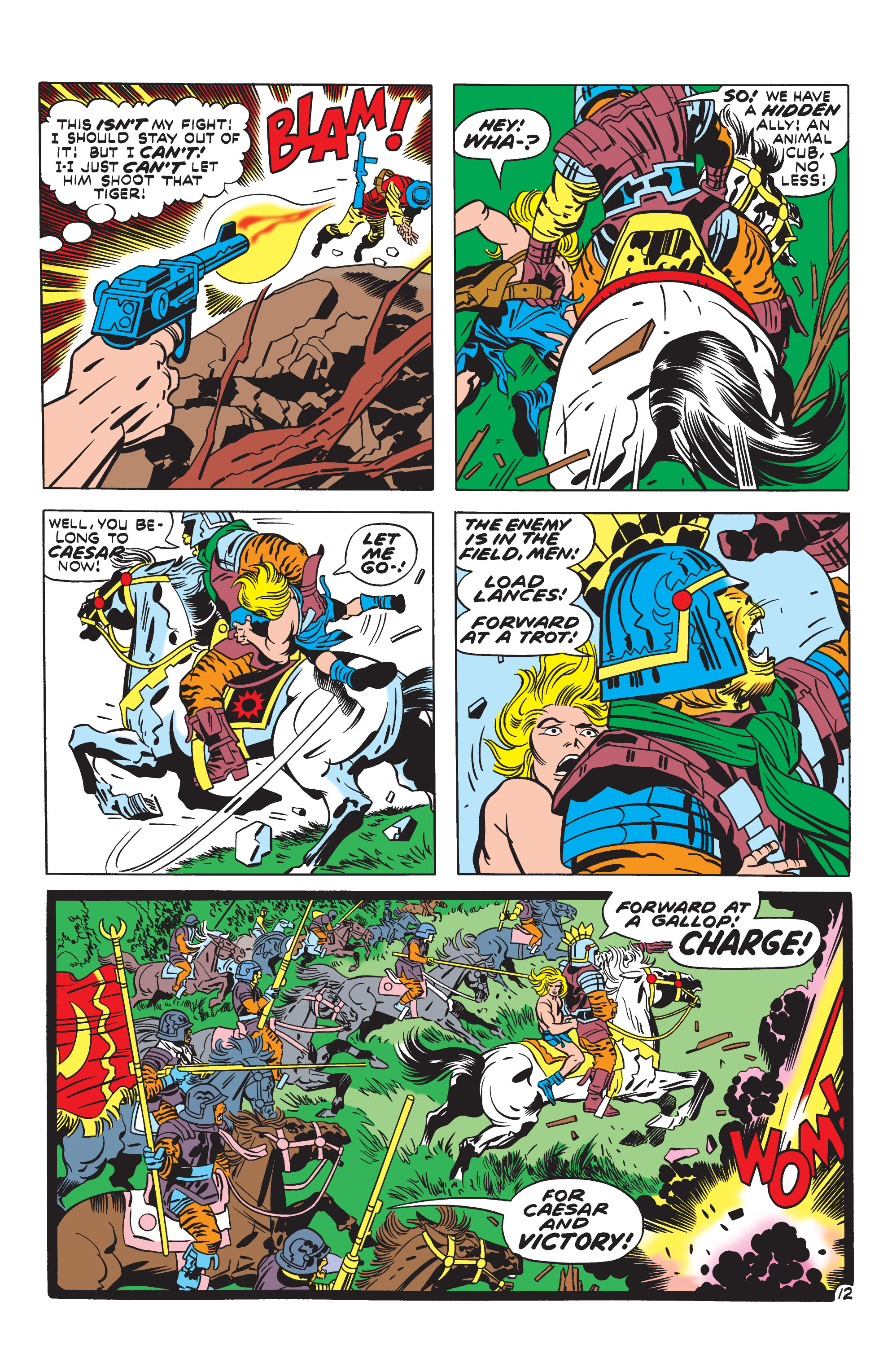 Read online Kamandi, The Last Boy On Earth comic -  Issue #1 - 12