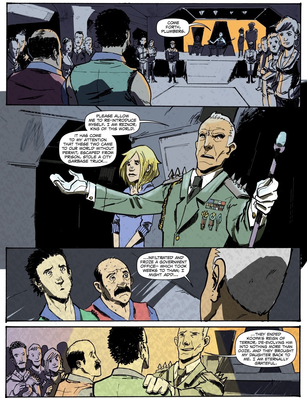Read online Super Mario Bros. The Movie comic -  Issue #2 - 2