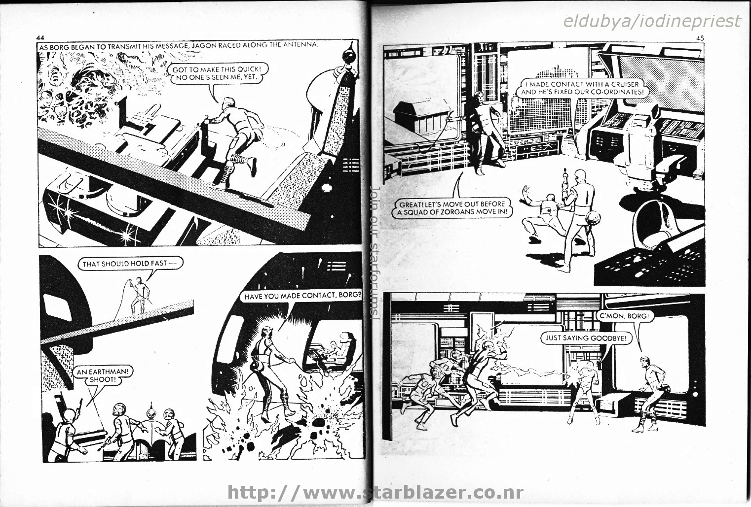 Read online Starblazer comic -  Issue #80 - 24