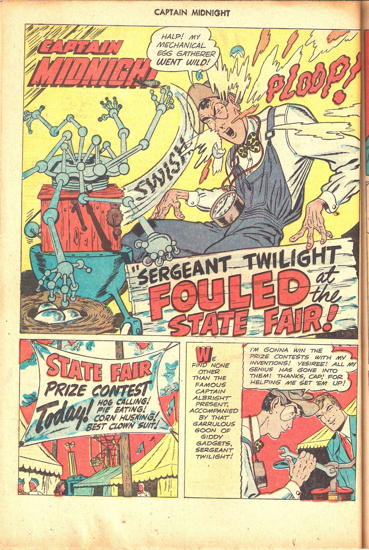 Read online Captain Midnight (1942) comic -  Issue #66 - 20