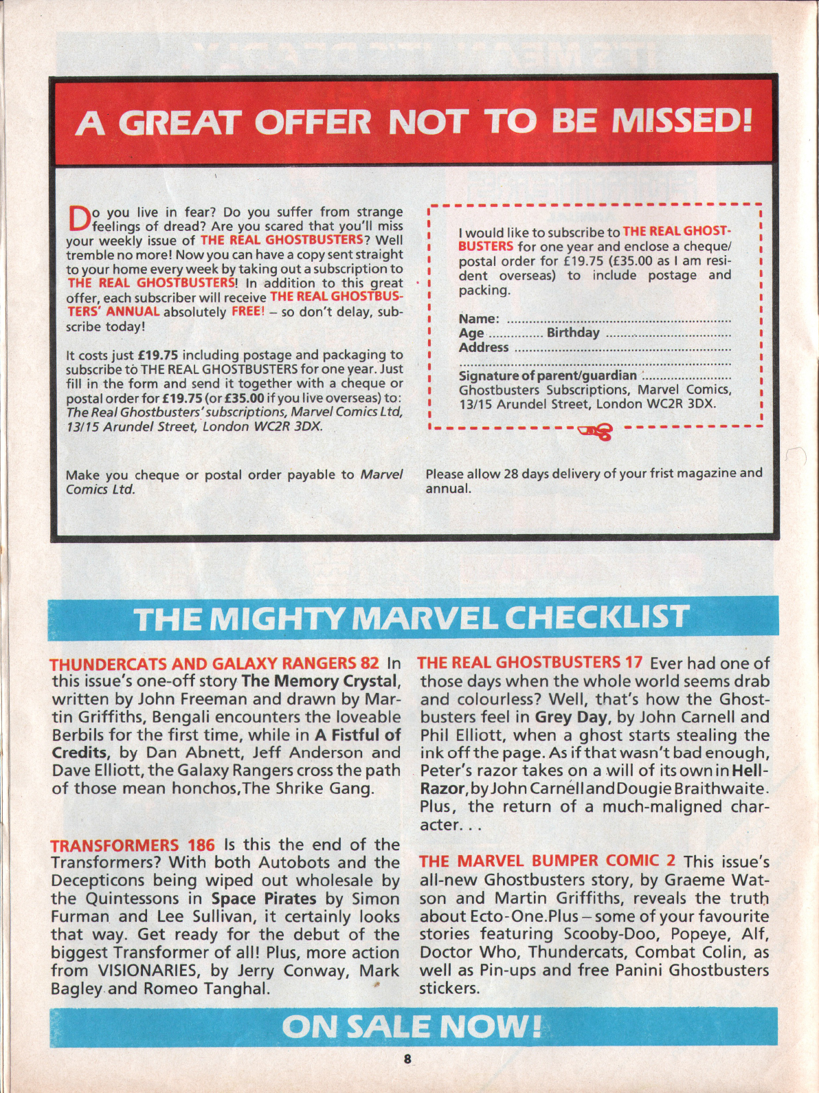 Read online The Real Ghostbusters comic -  Issue #17 - 8