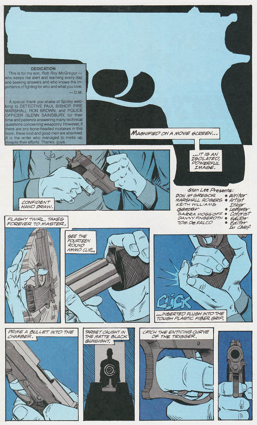 Read online Spider-Man (1990) comic -  Issue #27 - There's Something About A Gun Part 1 - 2