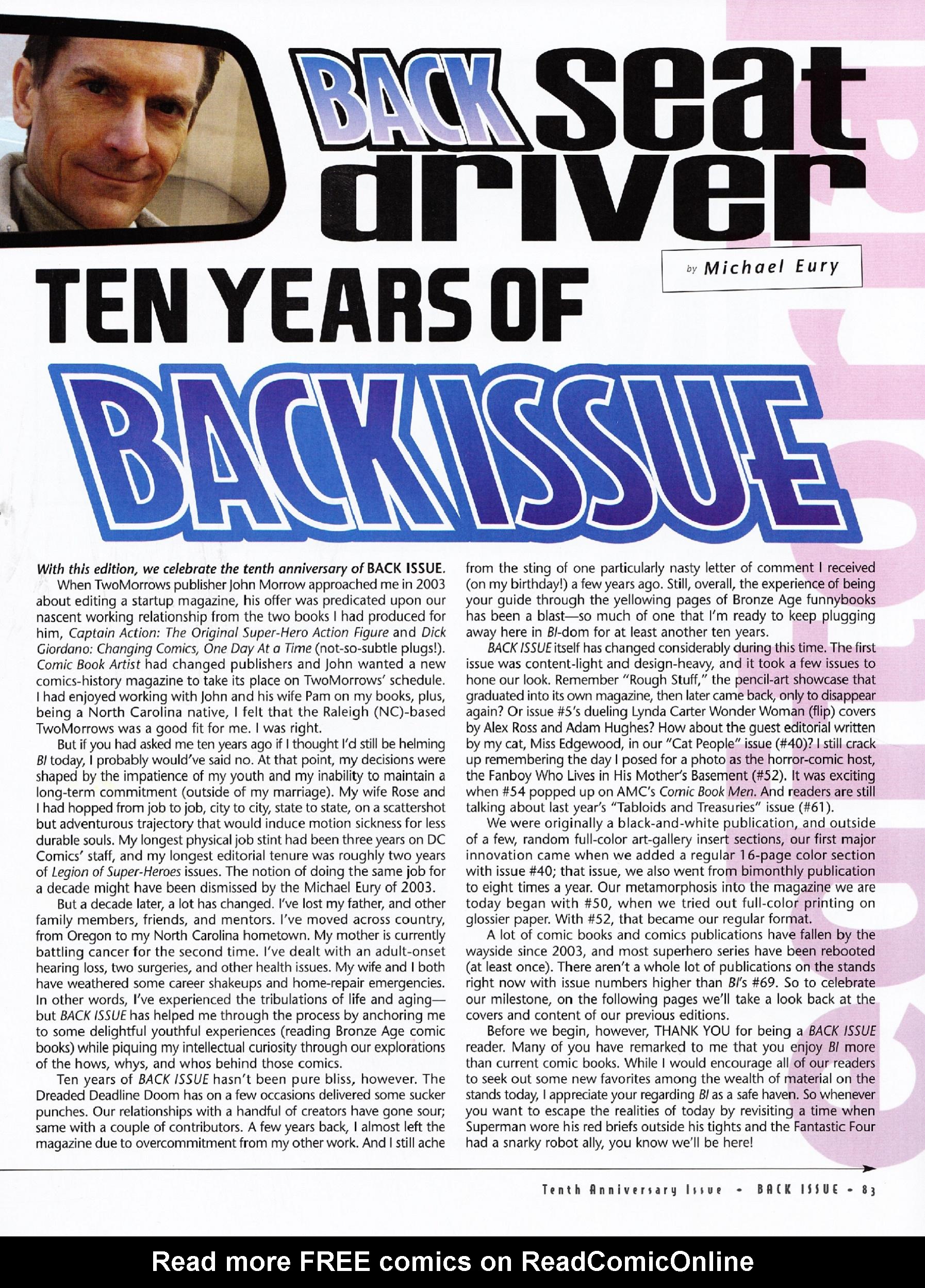 Read online Back Issue comic -  Issue #69 - 84