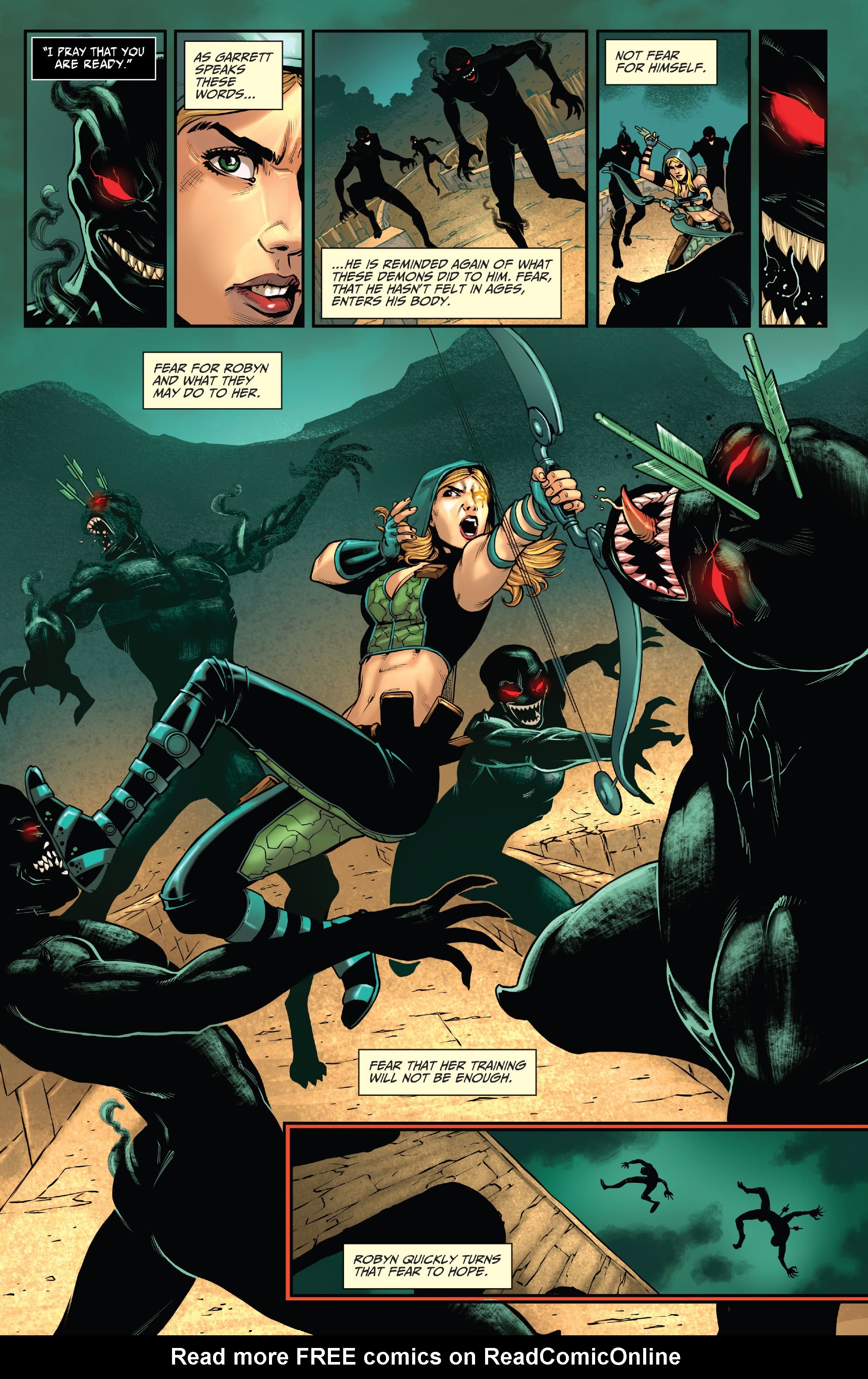 Read online Robyn Hood: Shadows of the Past comic -  Issue # Full - 12
