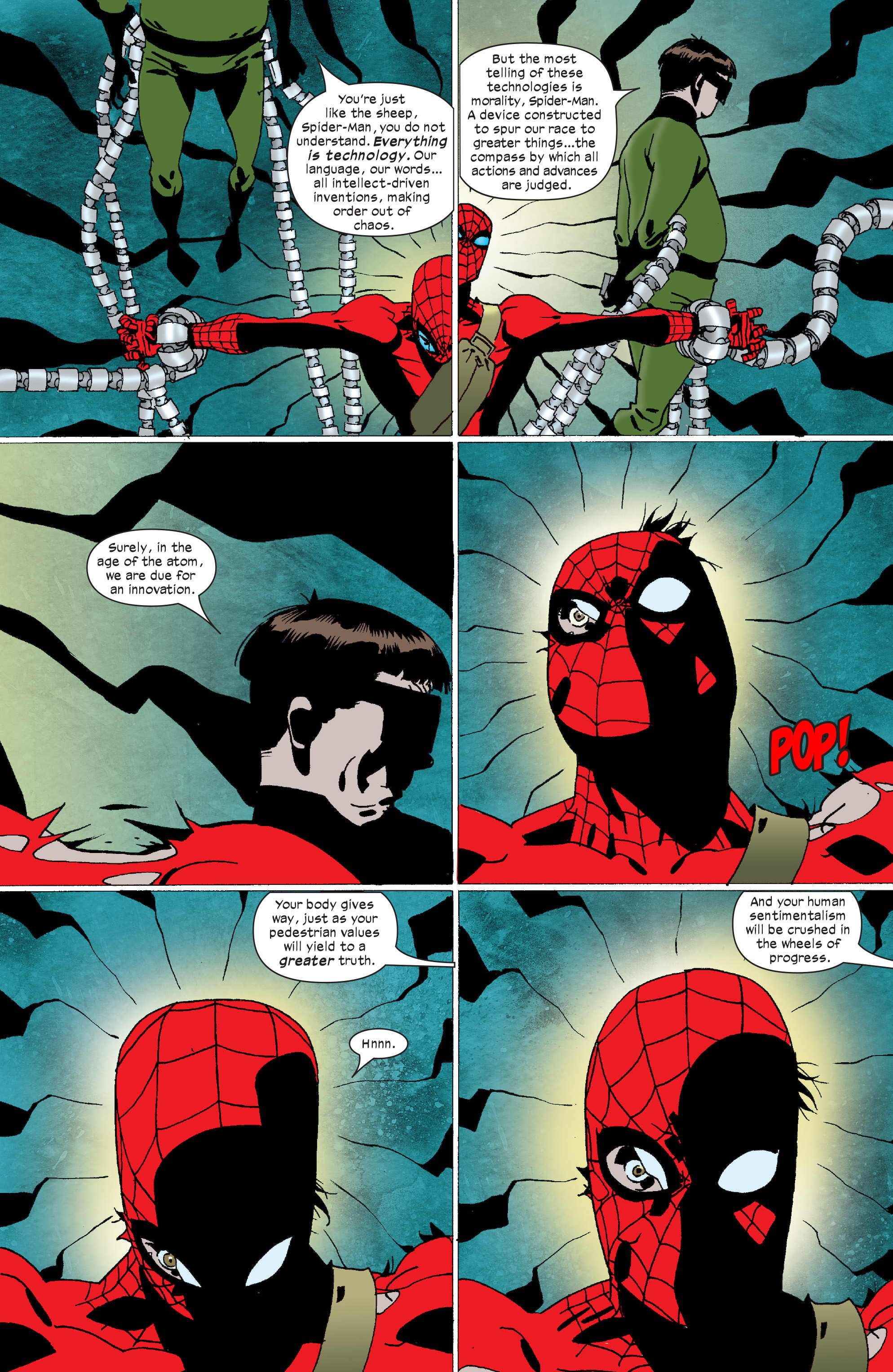 Read online Spider-Man/Doctor Octopus: Year One comic -  Issue #5 - 17