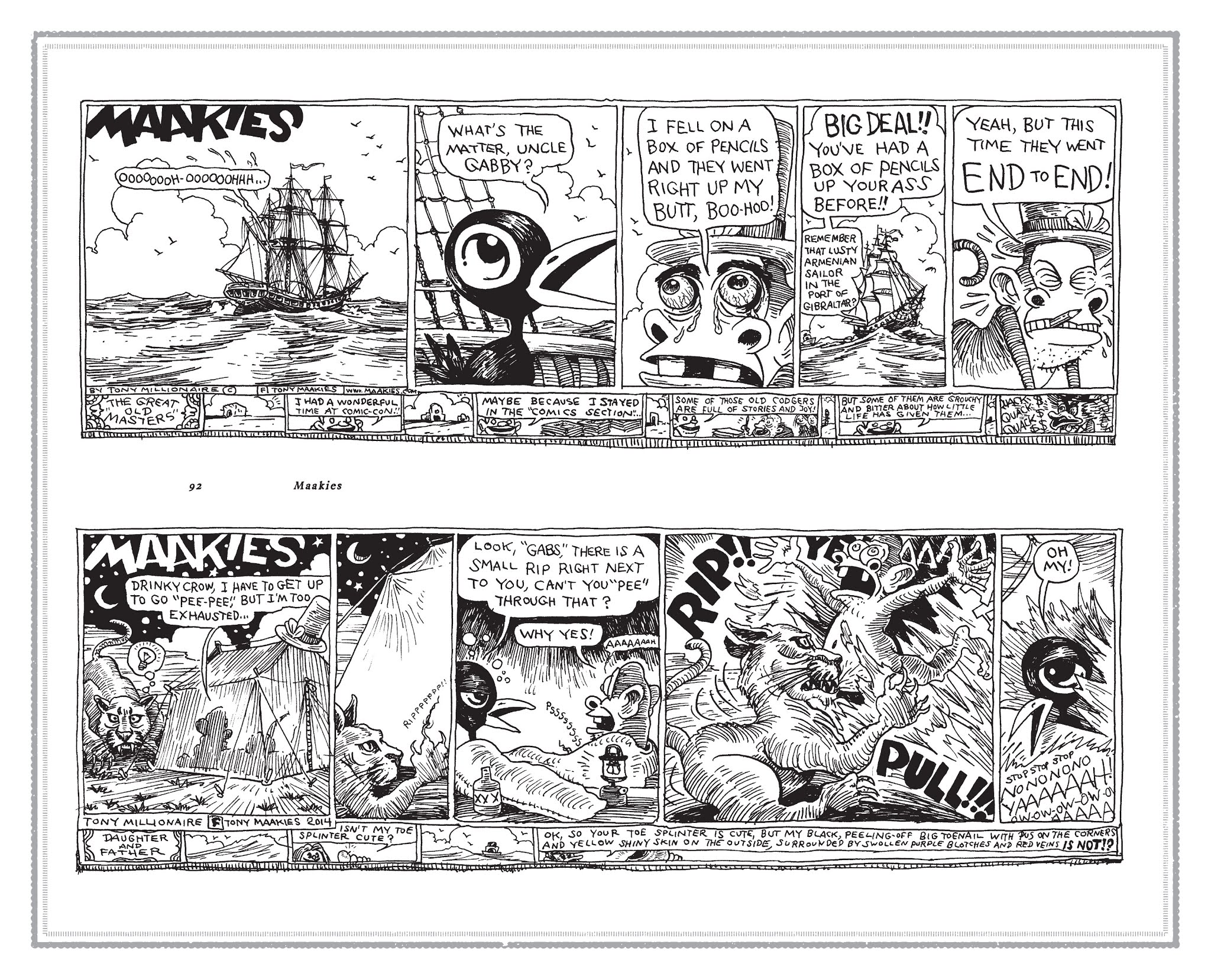 Read online Drinky Crow Drinks Again comic -  Issue # TPB - 91