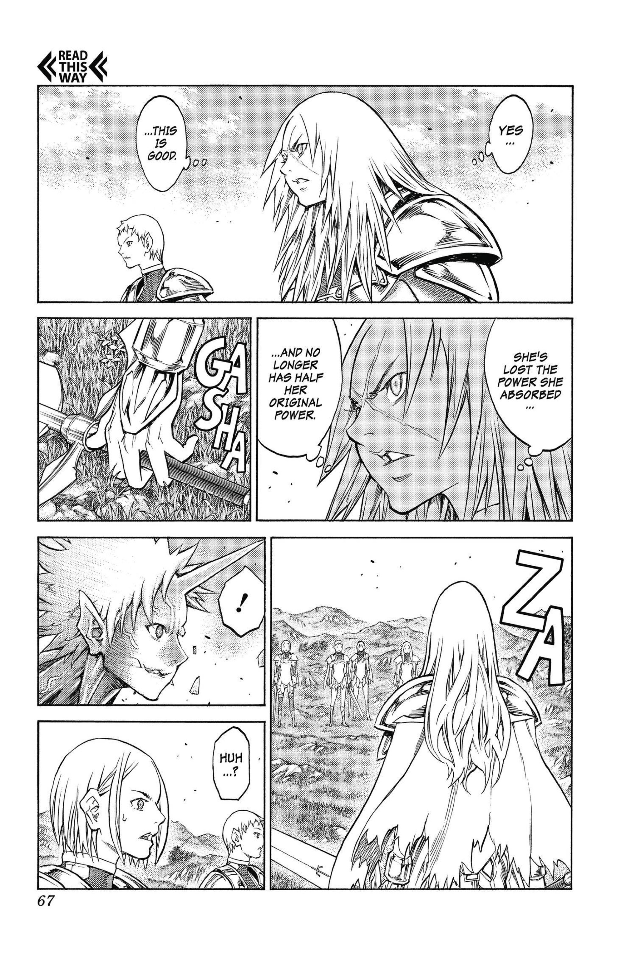Read online Claymore comic -  Issue #27 - 61