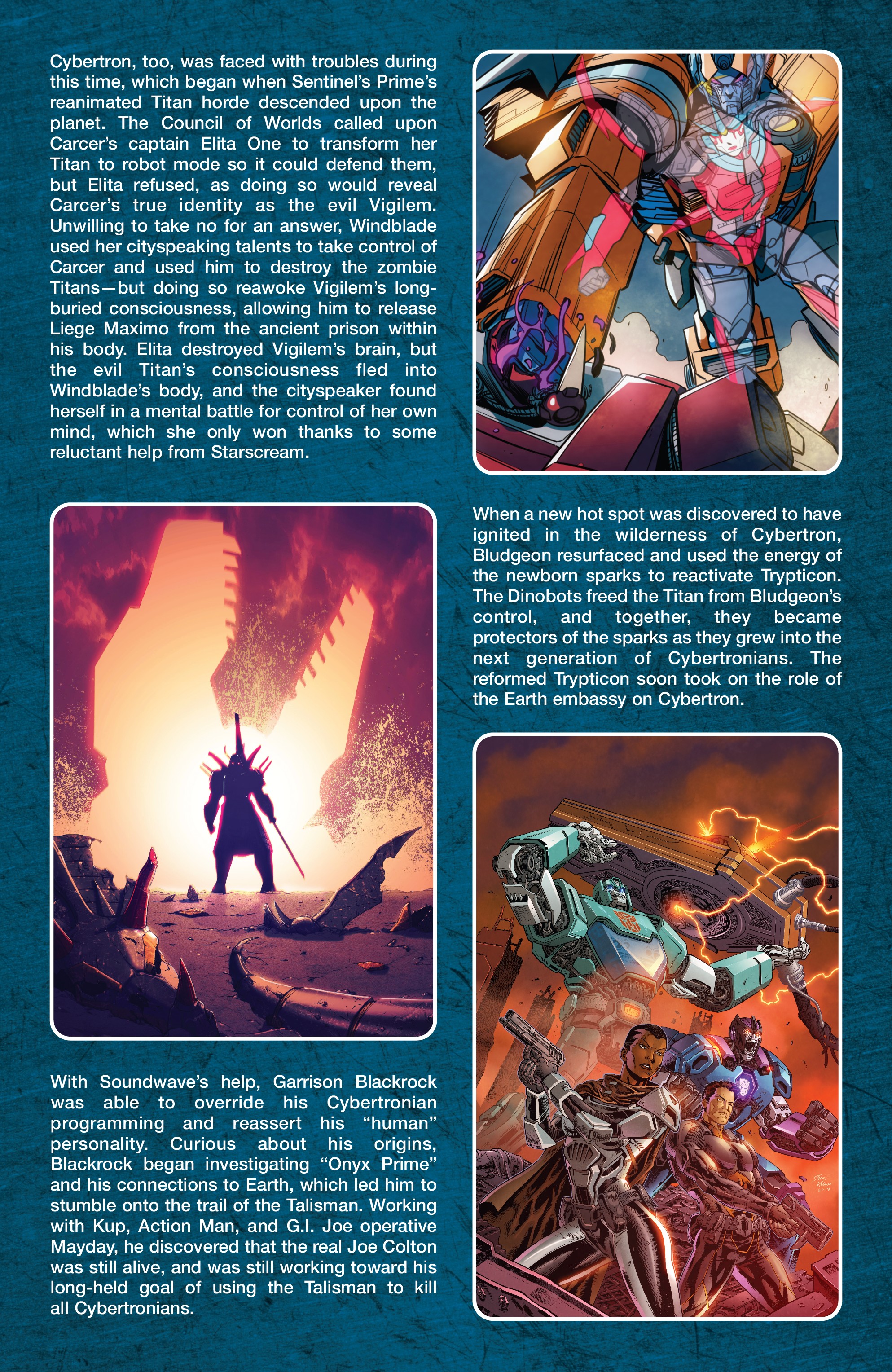 Read online Transformers: Historia comic -  Issue # Full - 37
