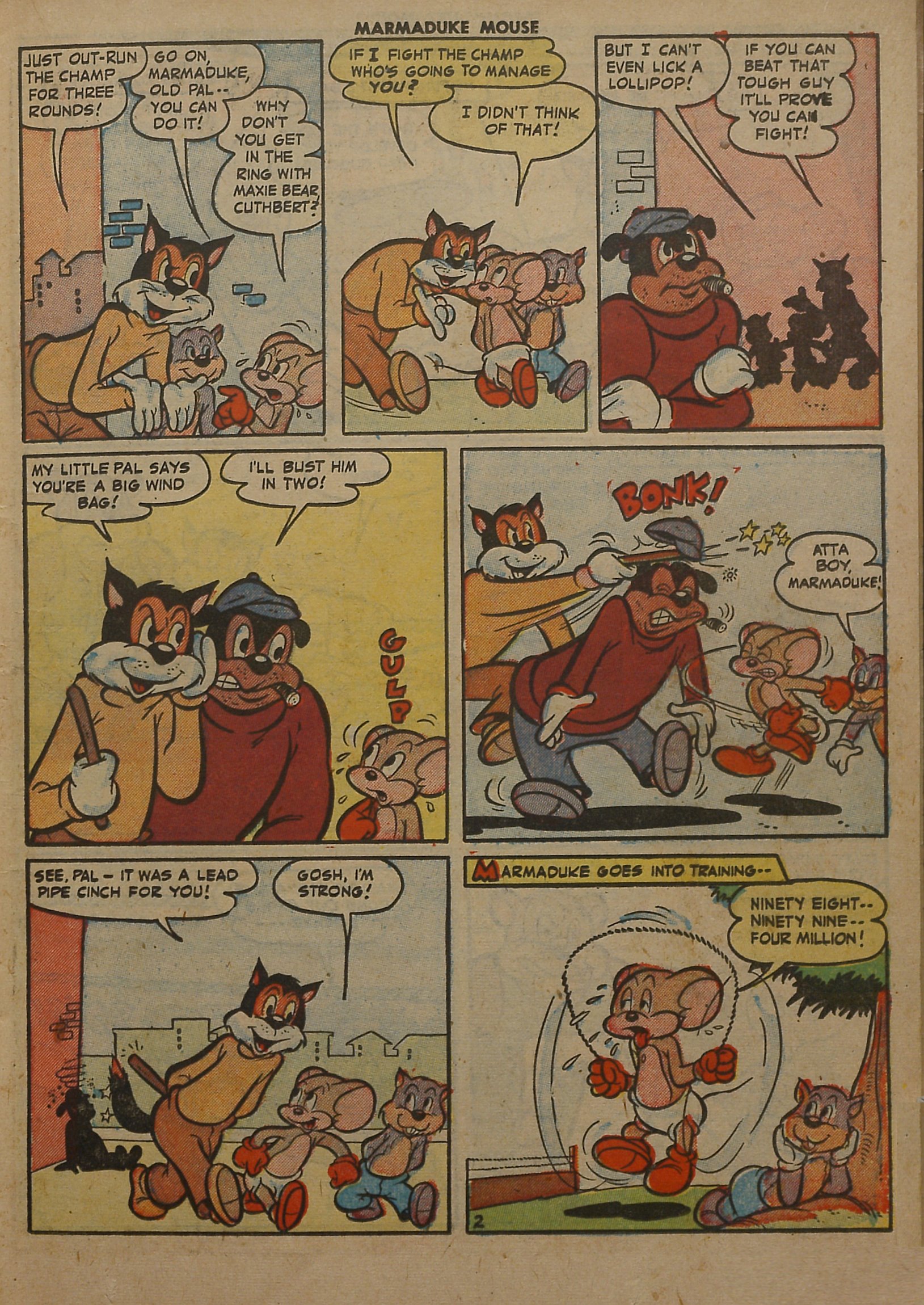 Read online Marmaduke Mouse comic -  Issue #42 - 15
