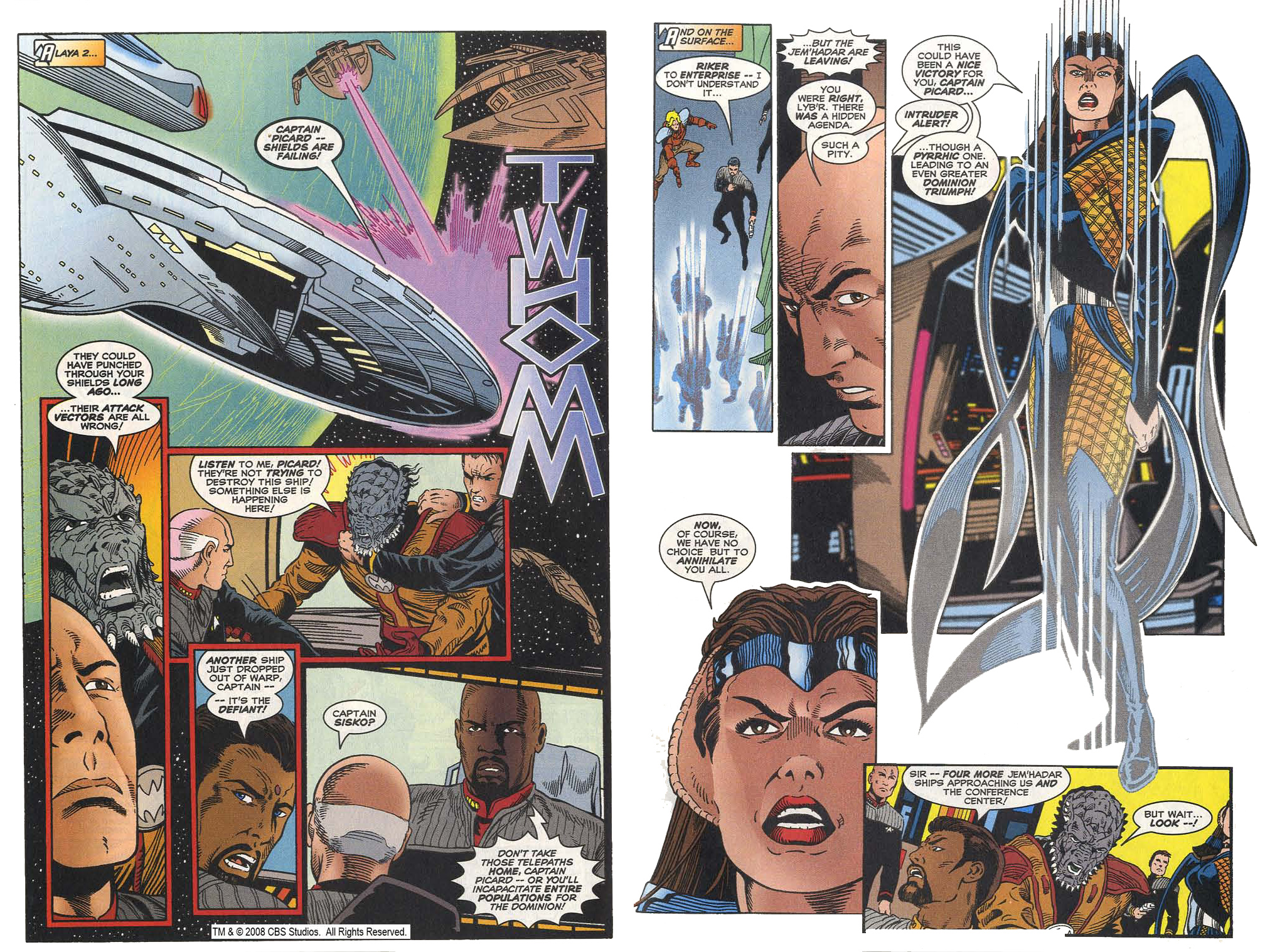 Read online Star Trek: Telepathy War comic -  Issue # Full - 112
