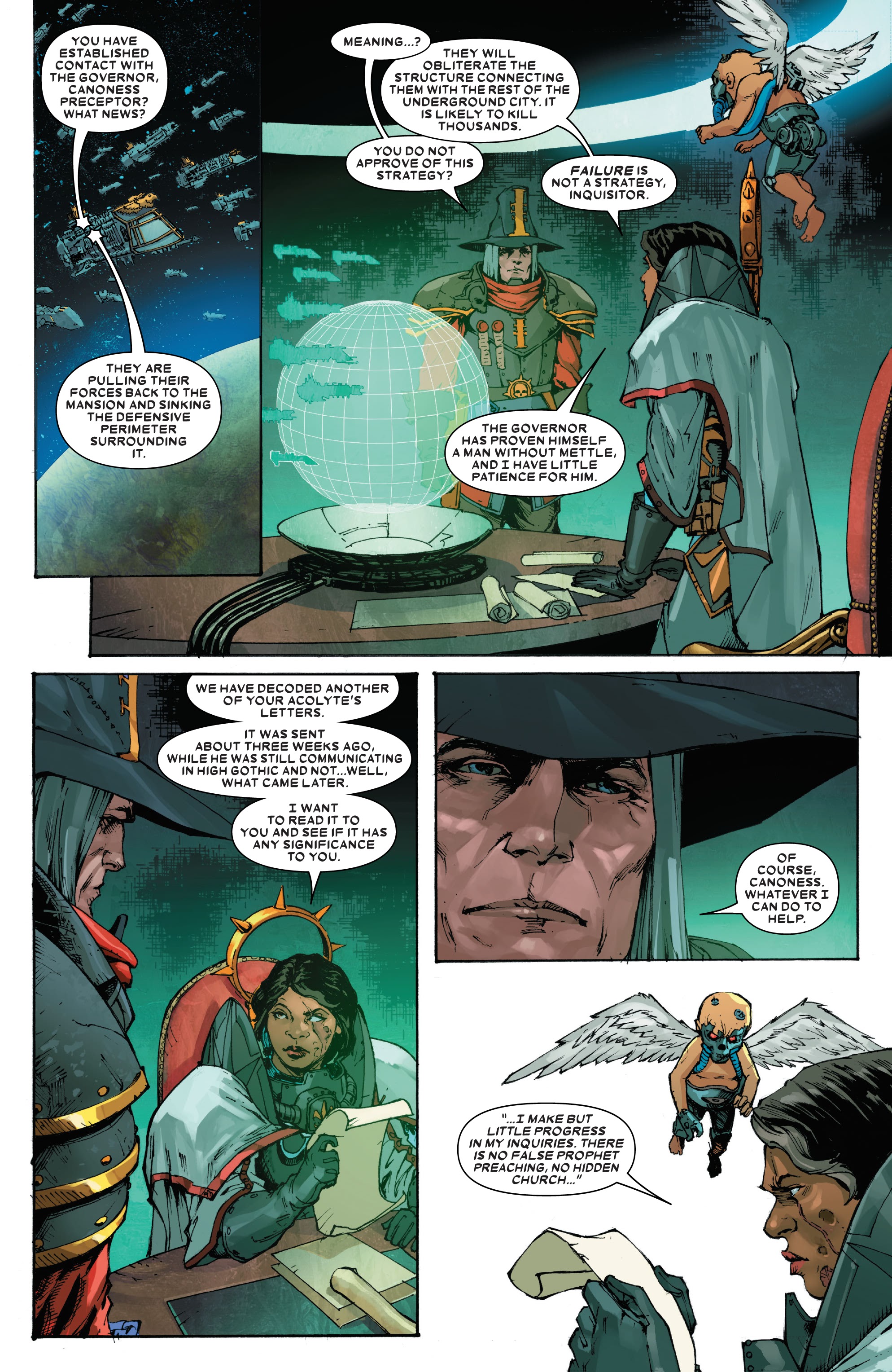 Read online Warhammer 40,000: Sisters Of Battle comic -  Issue #1 - 20