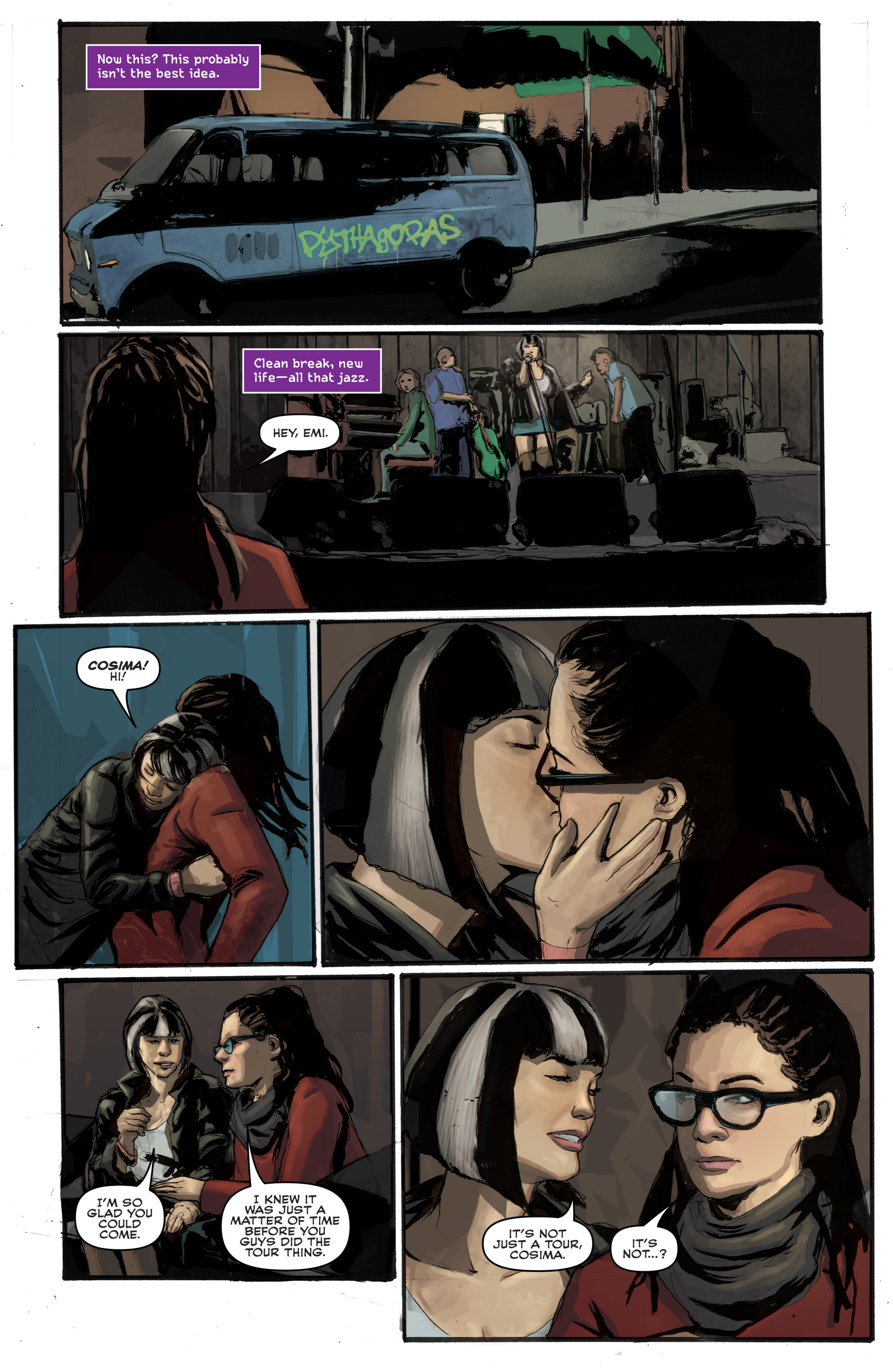 Read online Orphan Black comic -  Issue #4 - 12
