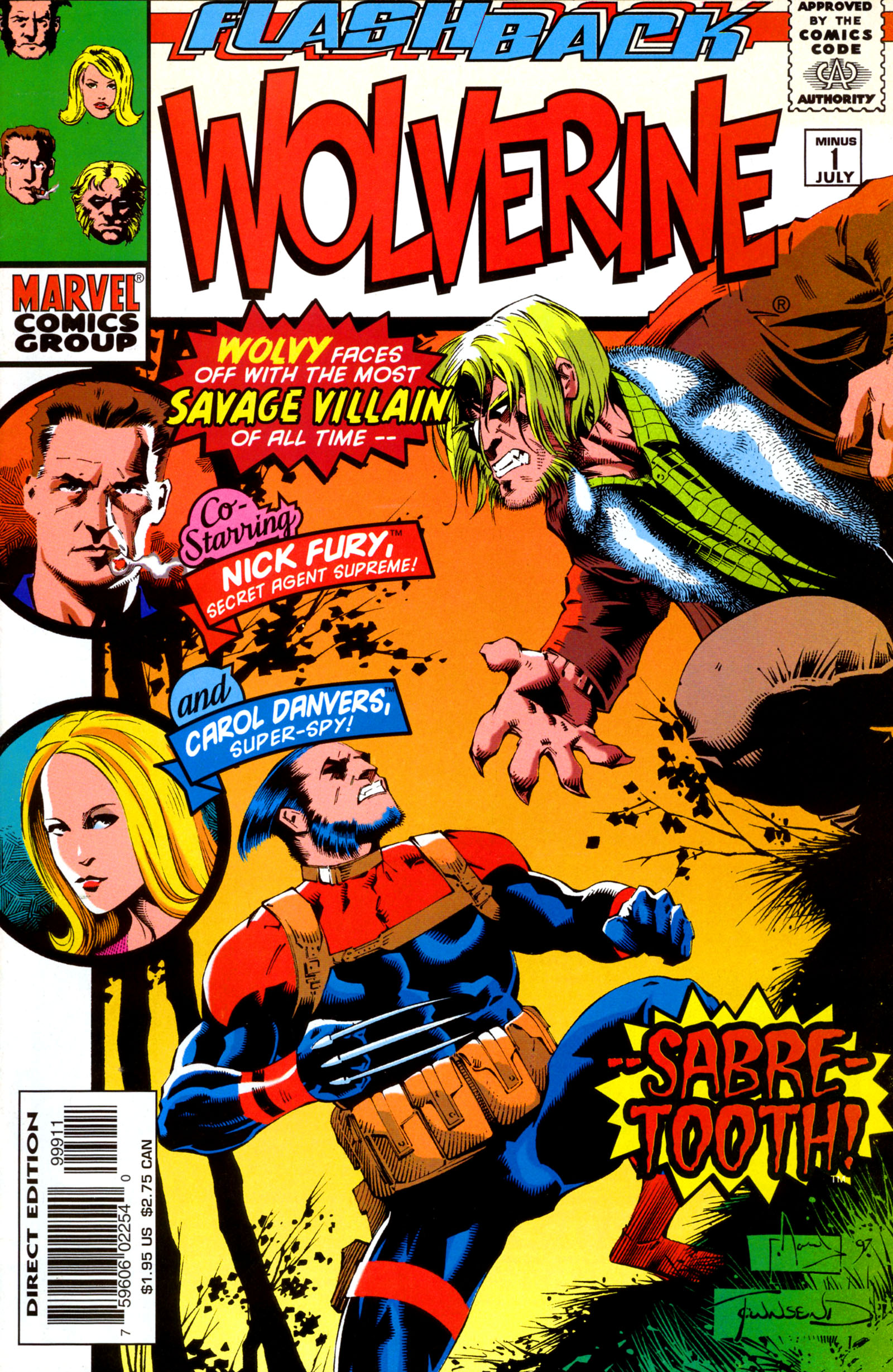 Read online Wolverine (1988) comic -  Issue #-1 - 1