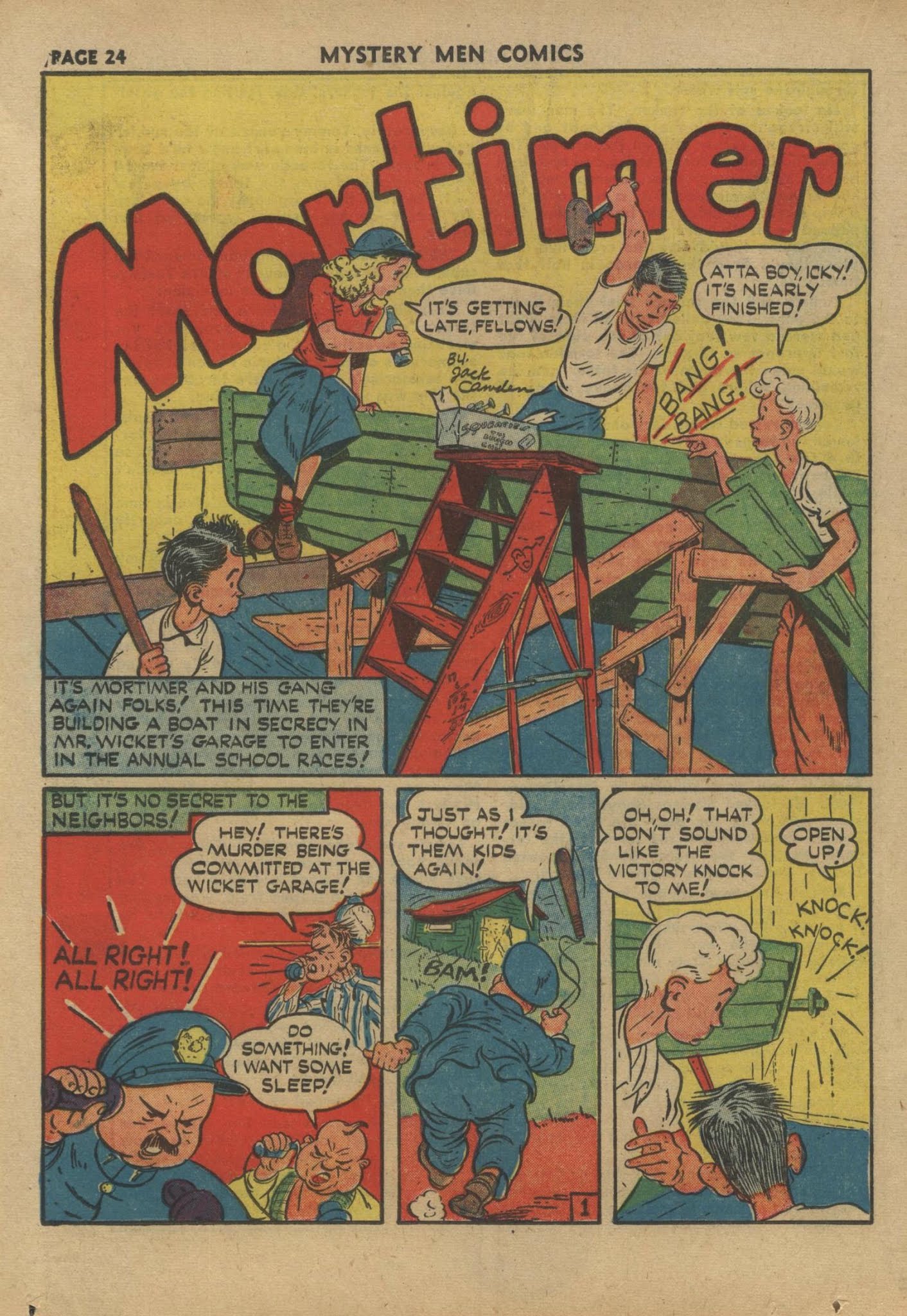 Read online Mystery Men Comics comic -  Issue #30 - 26