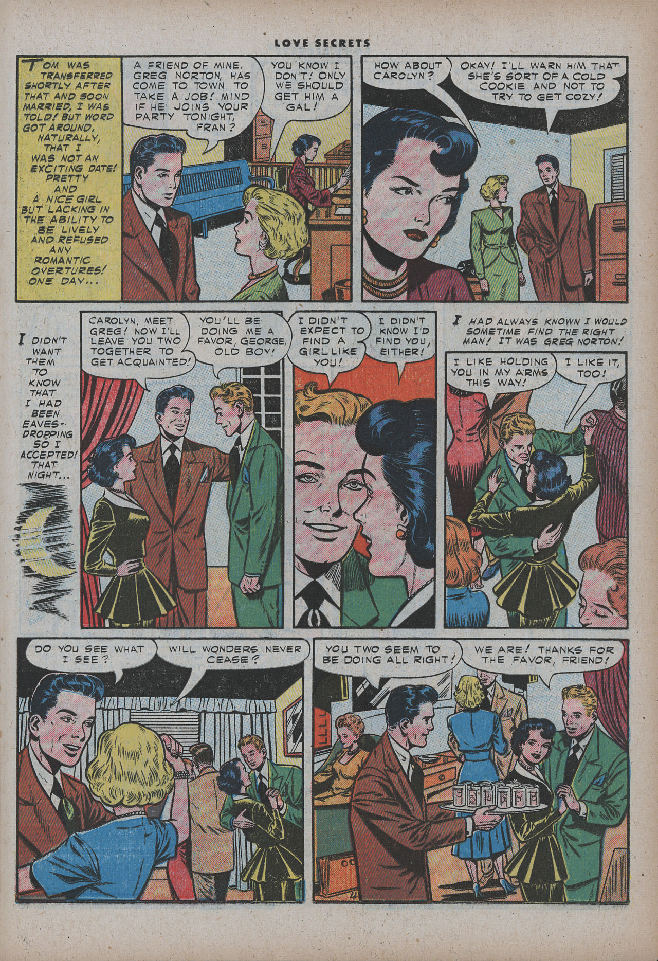 Read online Love Secrets (1953) comic -  Issue #47 - 21