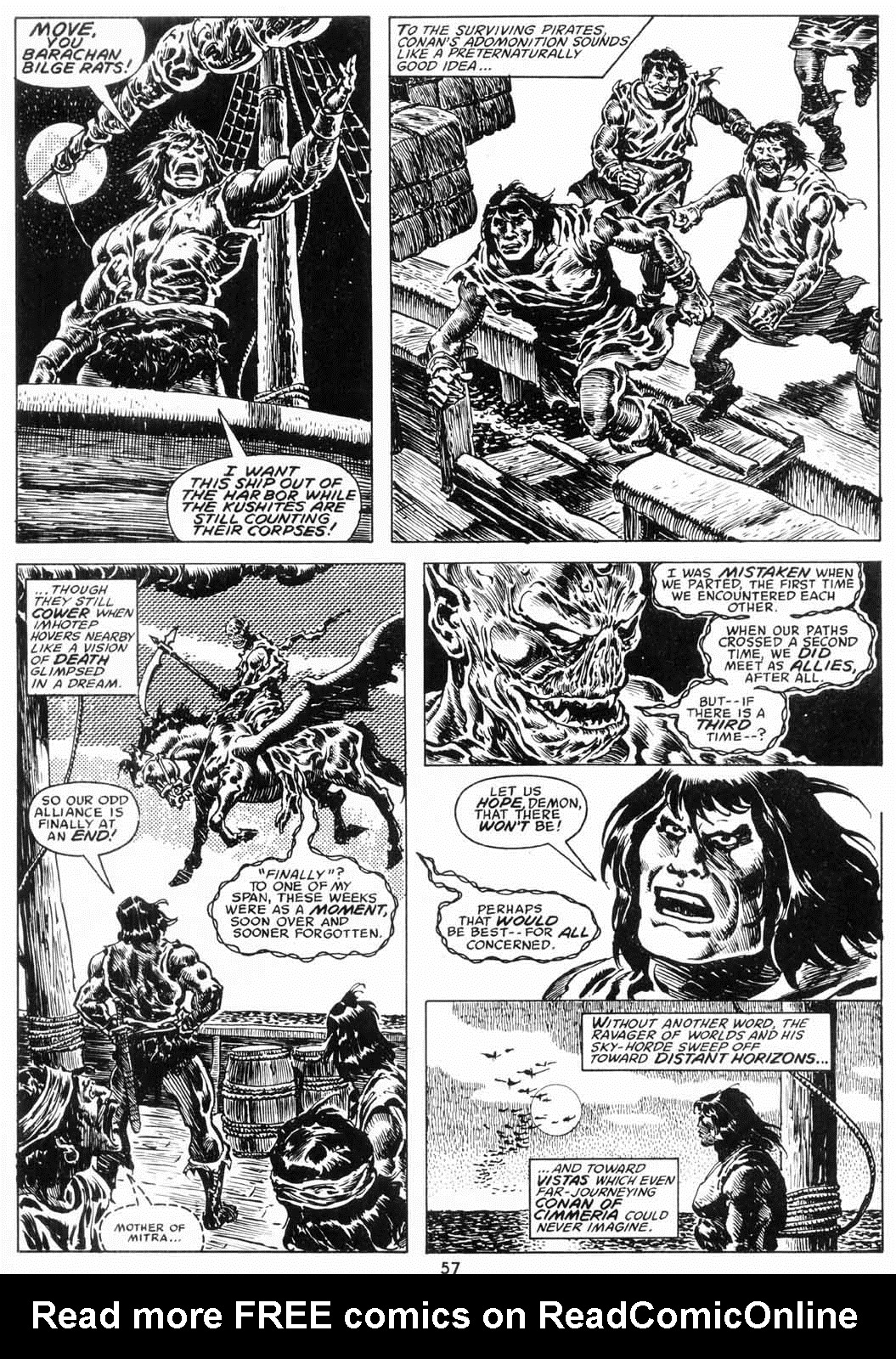 The Savage Sword Of Conan issue 206 - Page 58