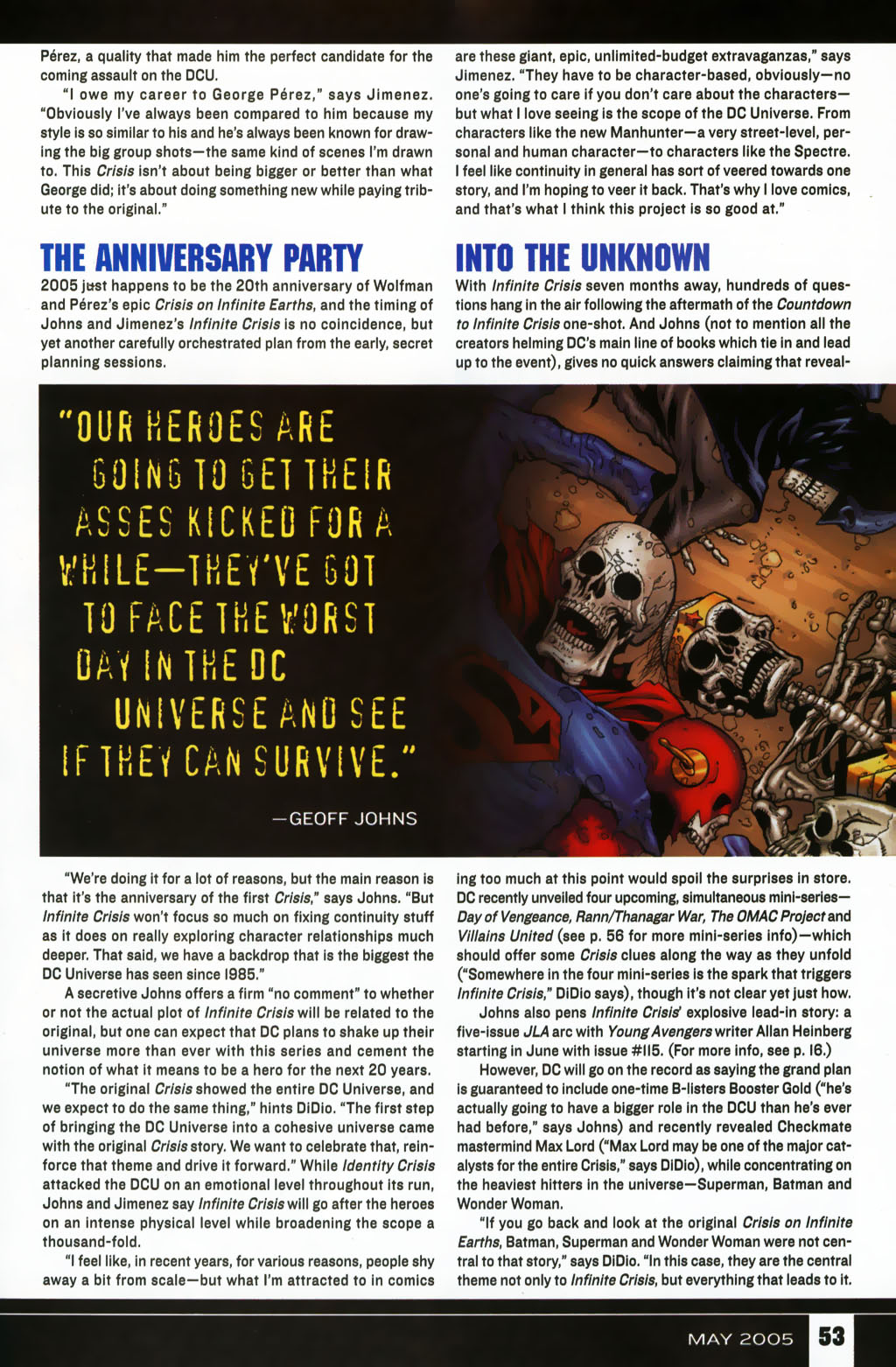 Read online Countdown to Infinite Crisis comic -  Issue # Full - 81