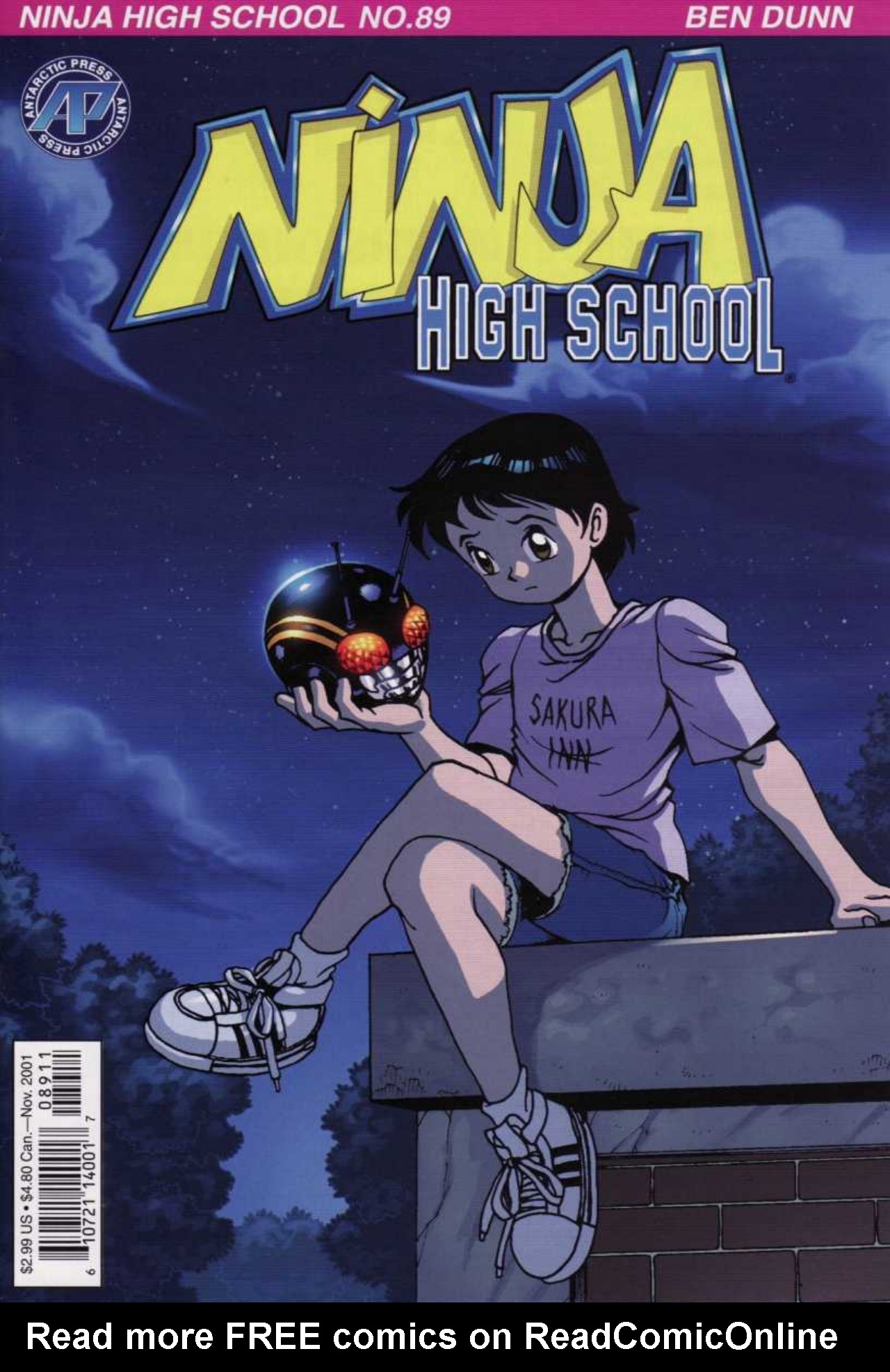 Read online Ninja High School (1986) comic -  Issue #89 - 1