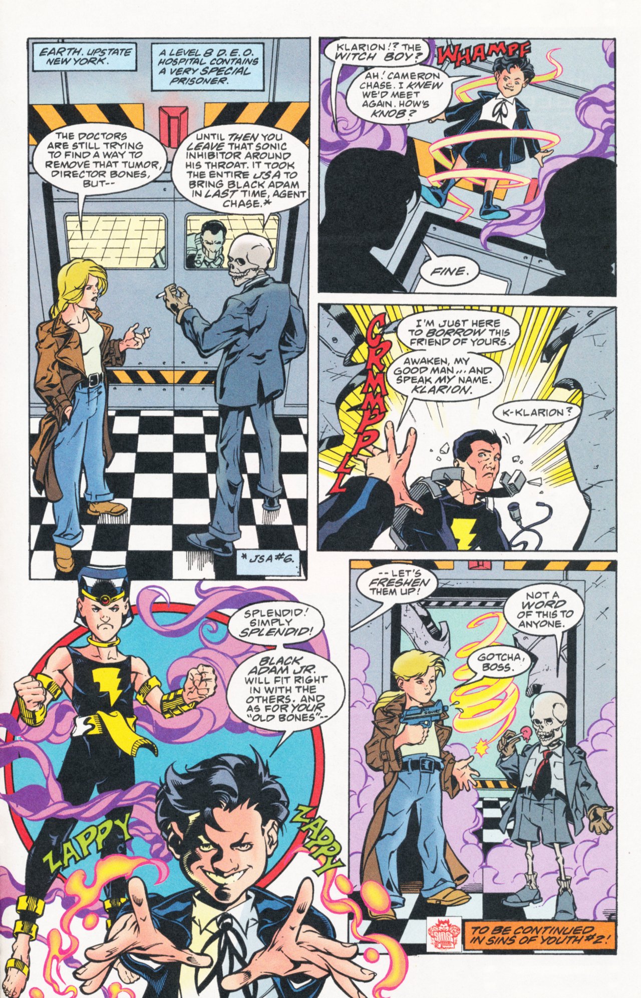 Read online Sins of Youth comic -  Issue # Starwoman & The JSA Jr. - 34