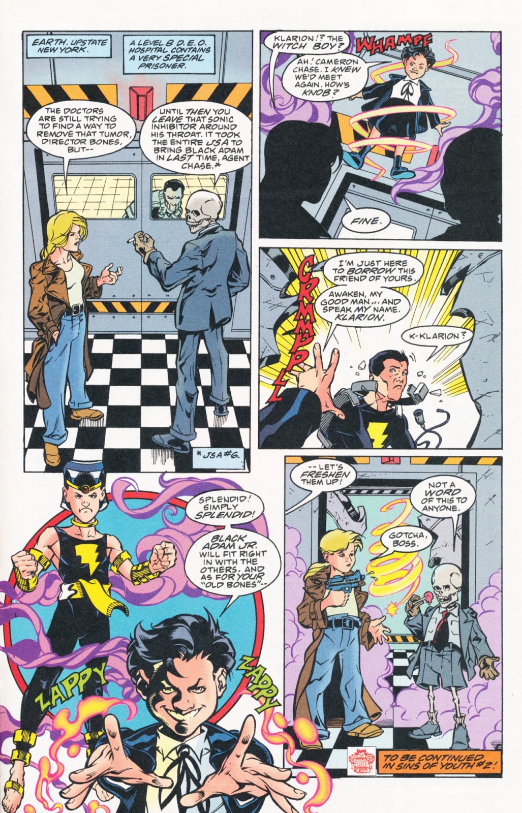 Sins of Youth issue Starwoman & The JSA Jr. - Page 34