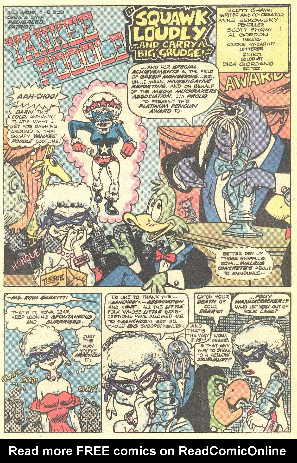Read online Captain Carrot and His Amazing Zoo Crew! comic -  Issue #8 - 19