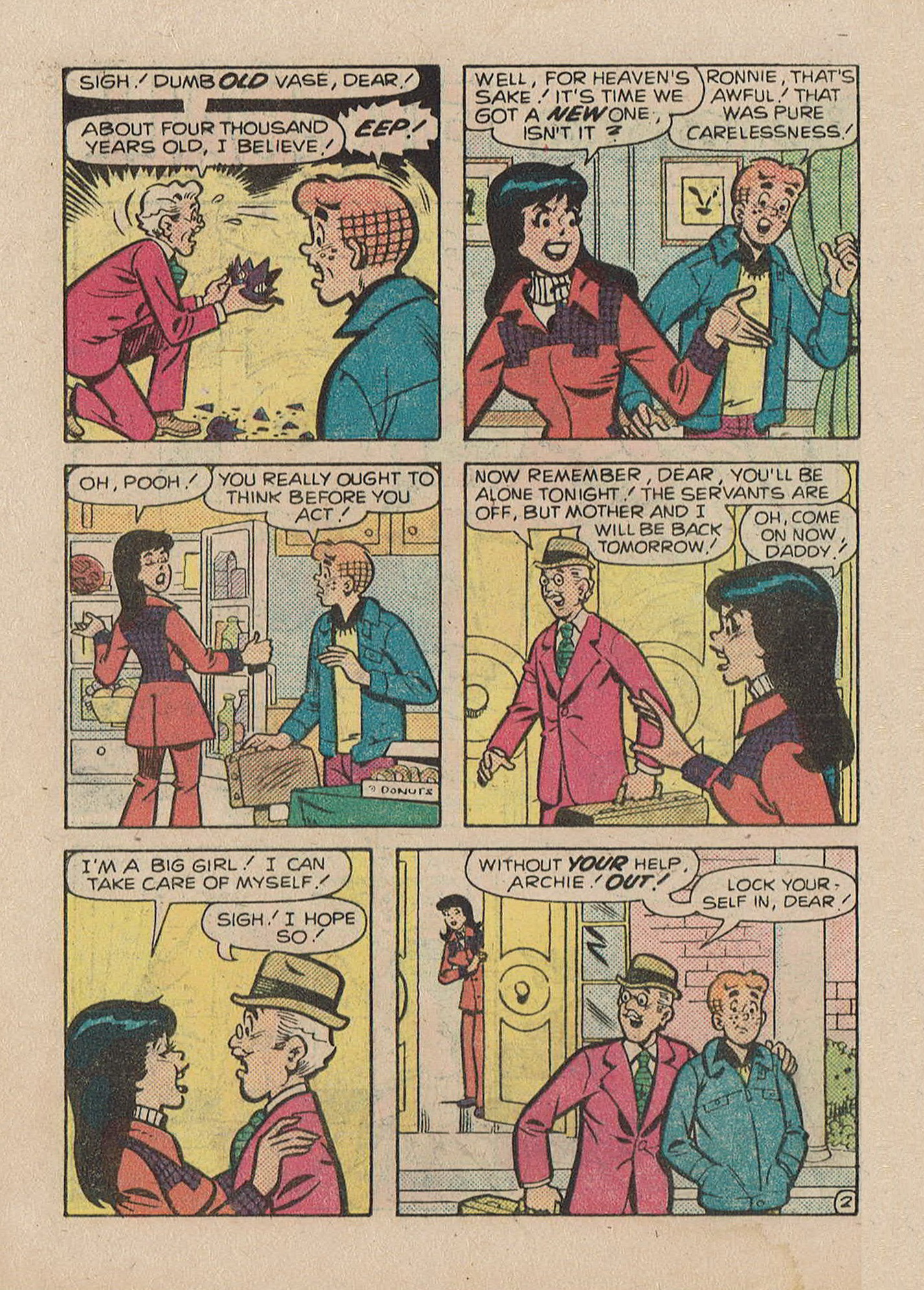 Read online Archie Digest Magazine comic -  Issue #55 - 110