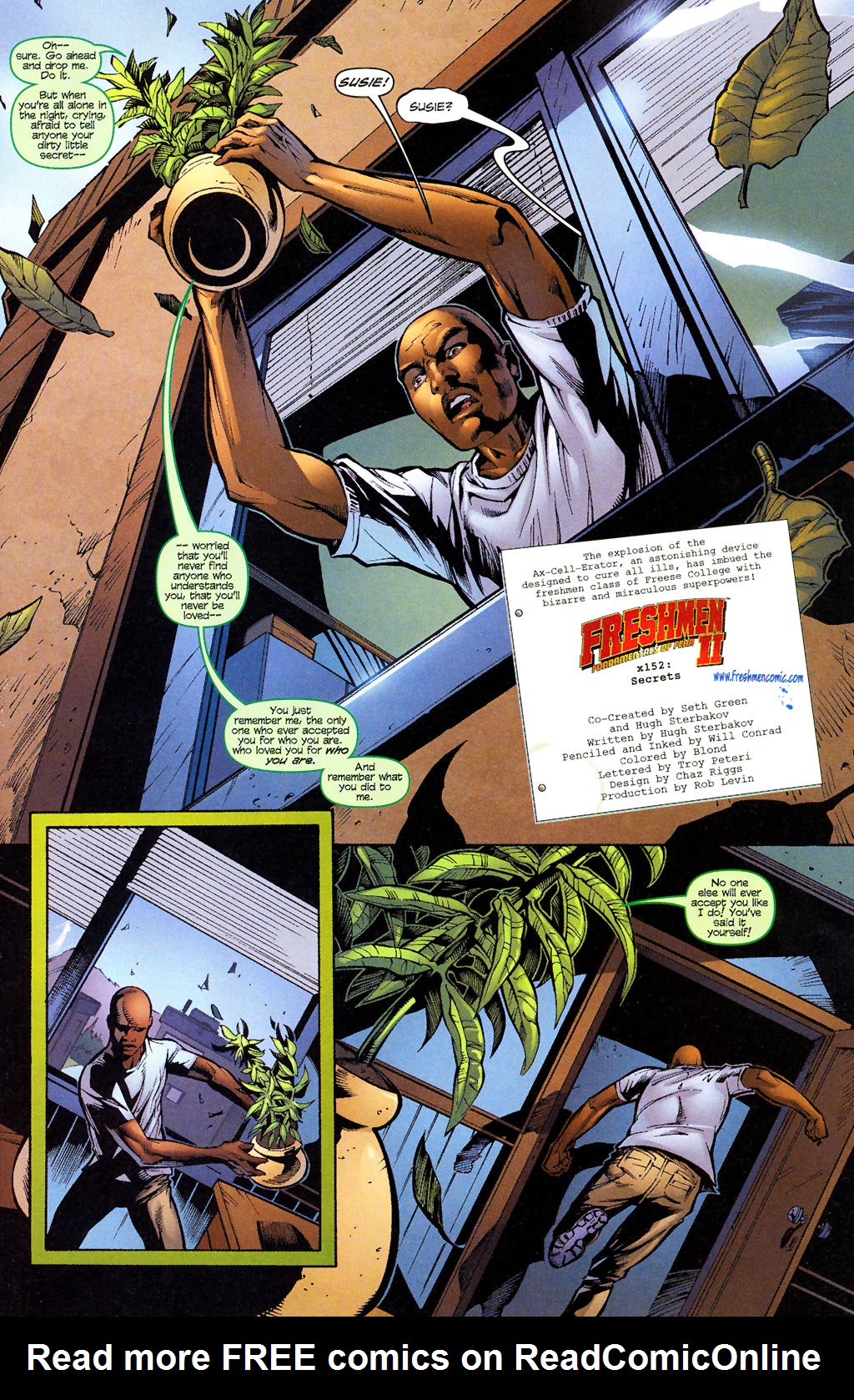 Read online Freshmen II: Fundamentals of Fear comic -  Issue #2 - 4