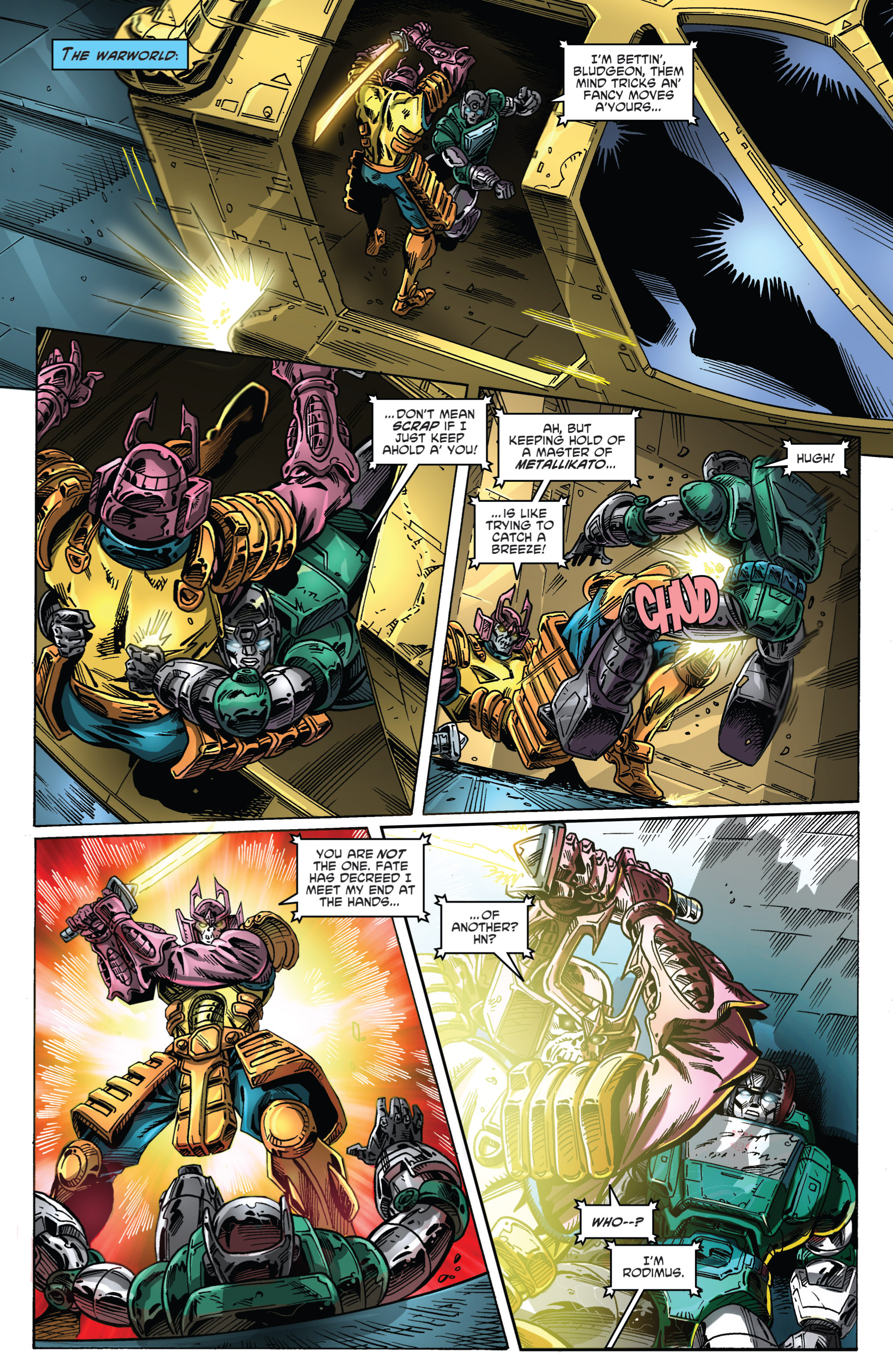 Read online The Transformers: Regeneration One comic -  Issue #95 - 19