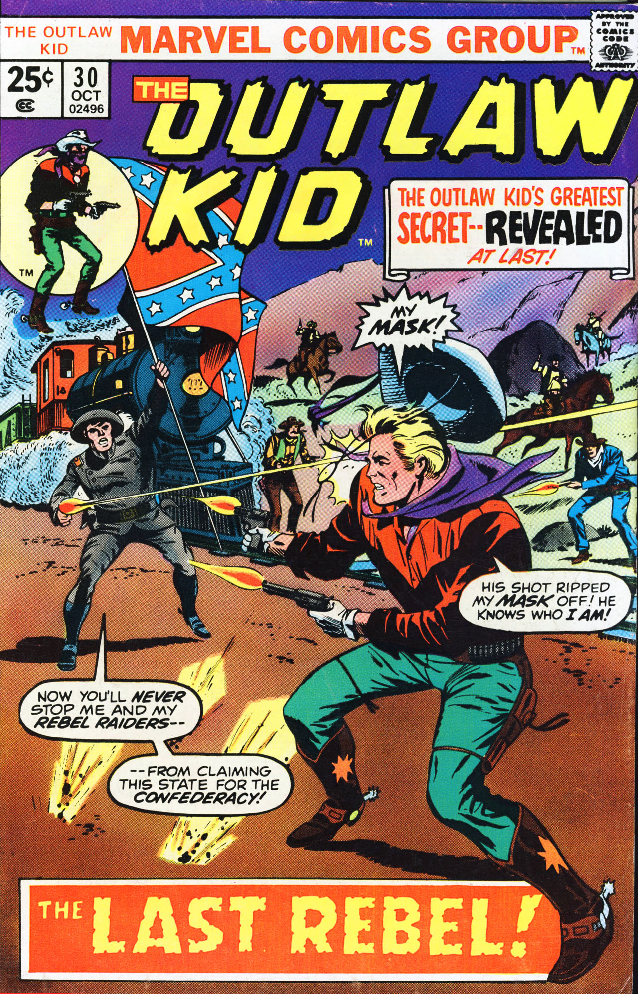 Read online The Outlaw Kid (1970) comic -  Issue #30 - 1