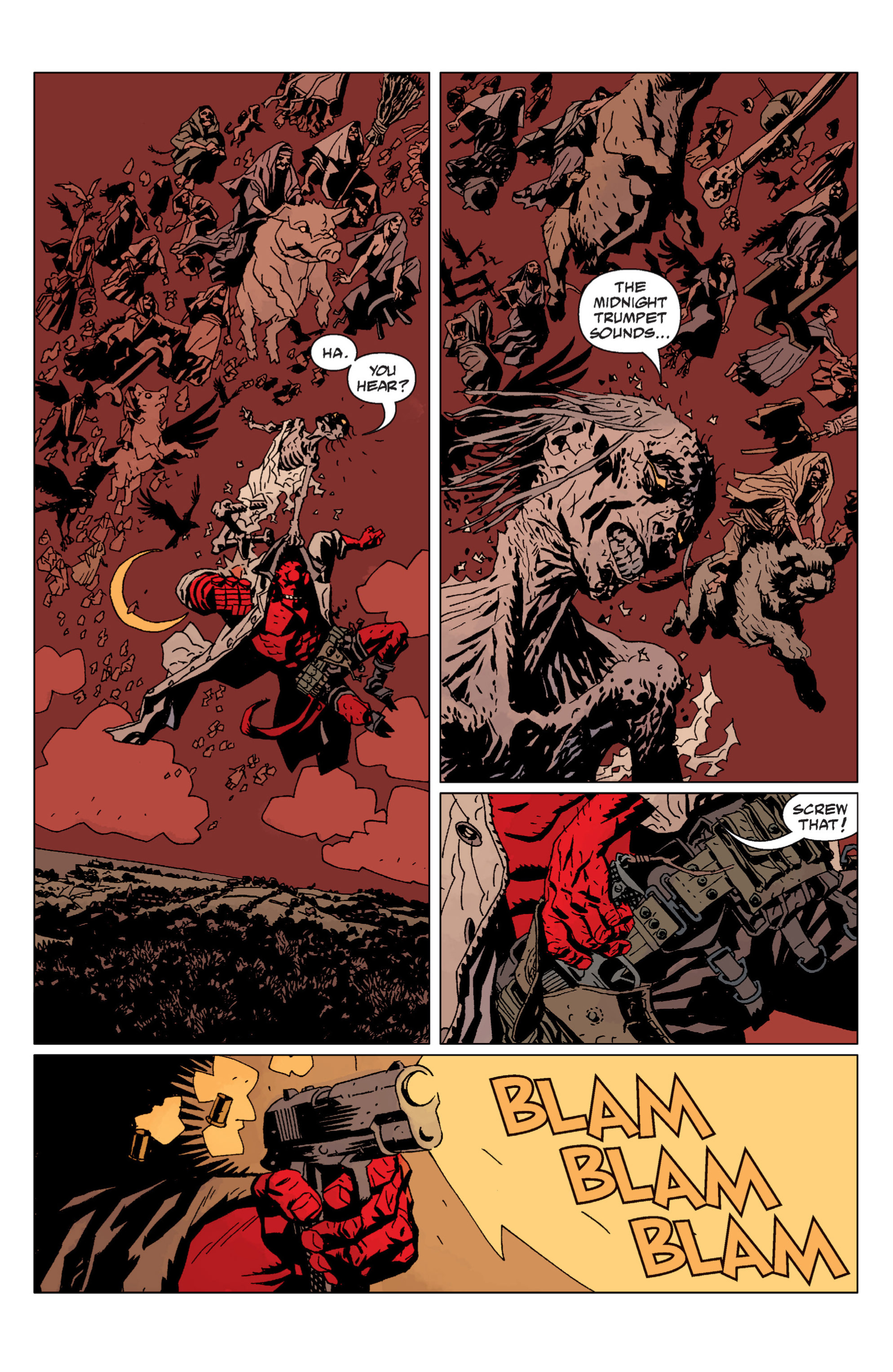 Read online Hellboy comic -  Issue #8 - 45