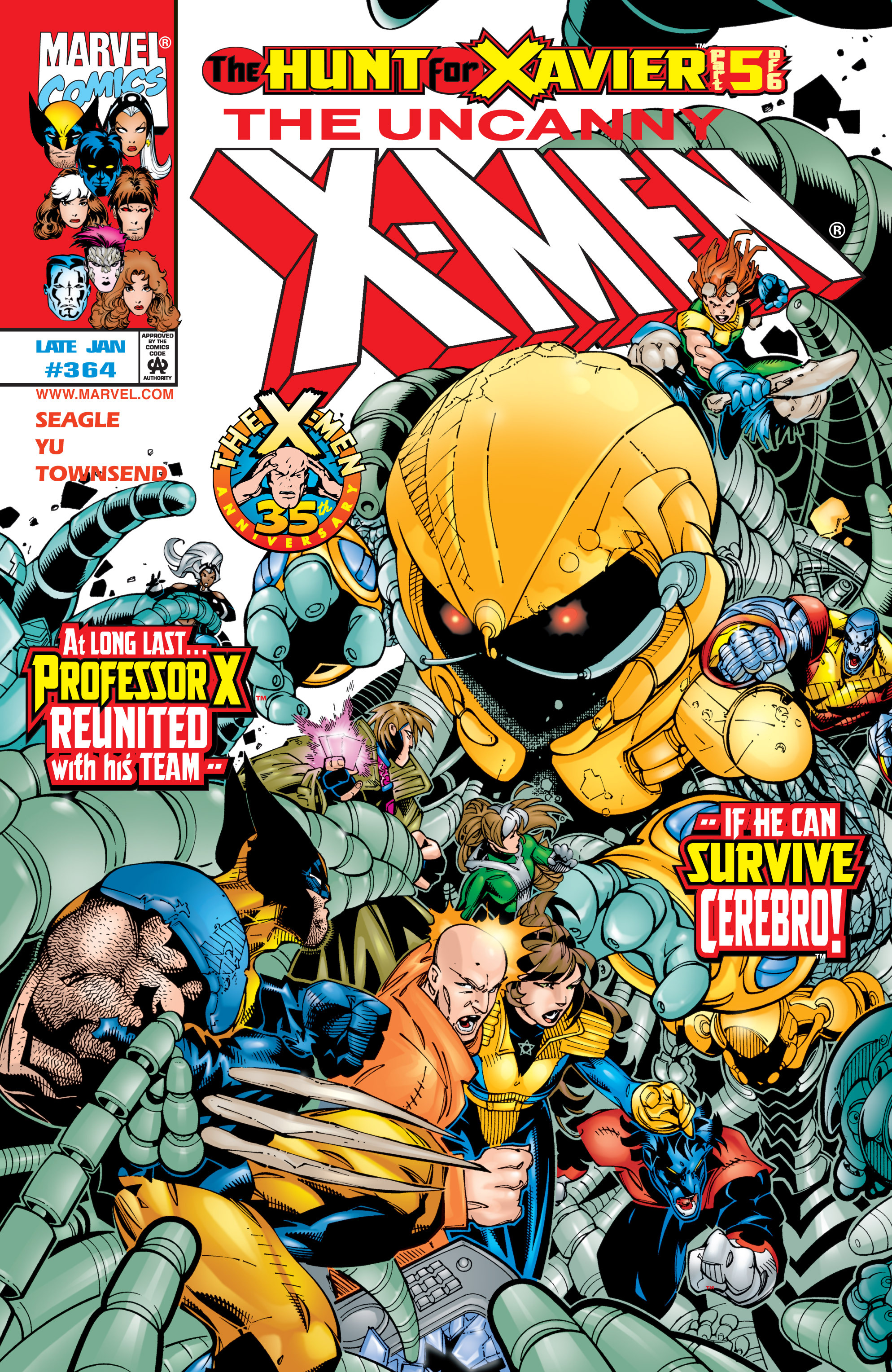 Read online Uncanny X-Men (1963) comic -  Issue #364 - 1