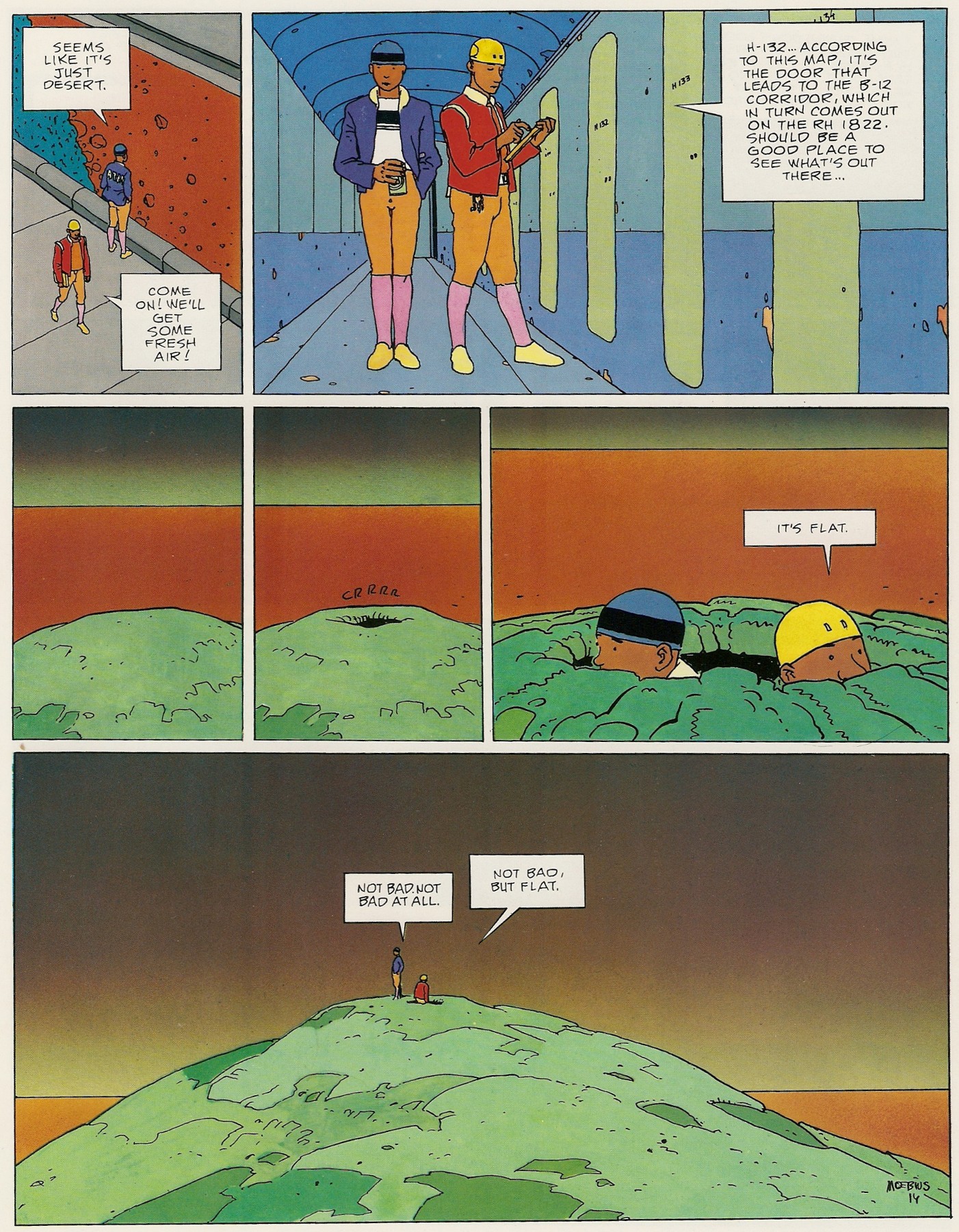 Read online Epic Graphic Novel: Moebius comic -  Issue # TPB 1 - 27