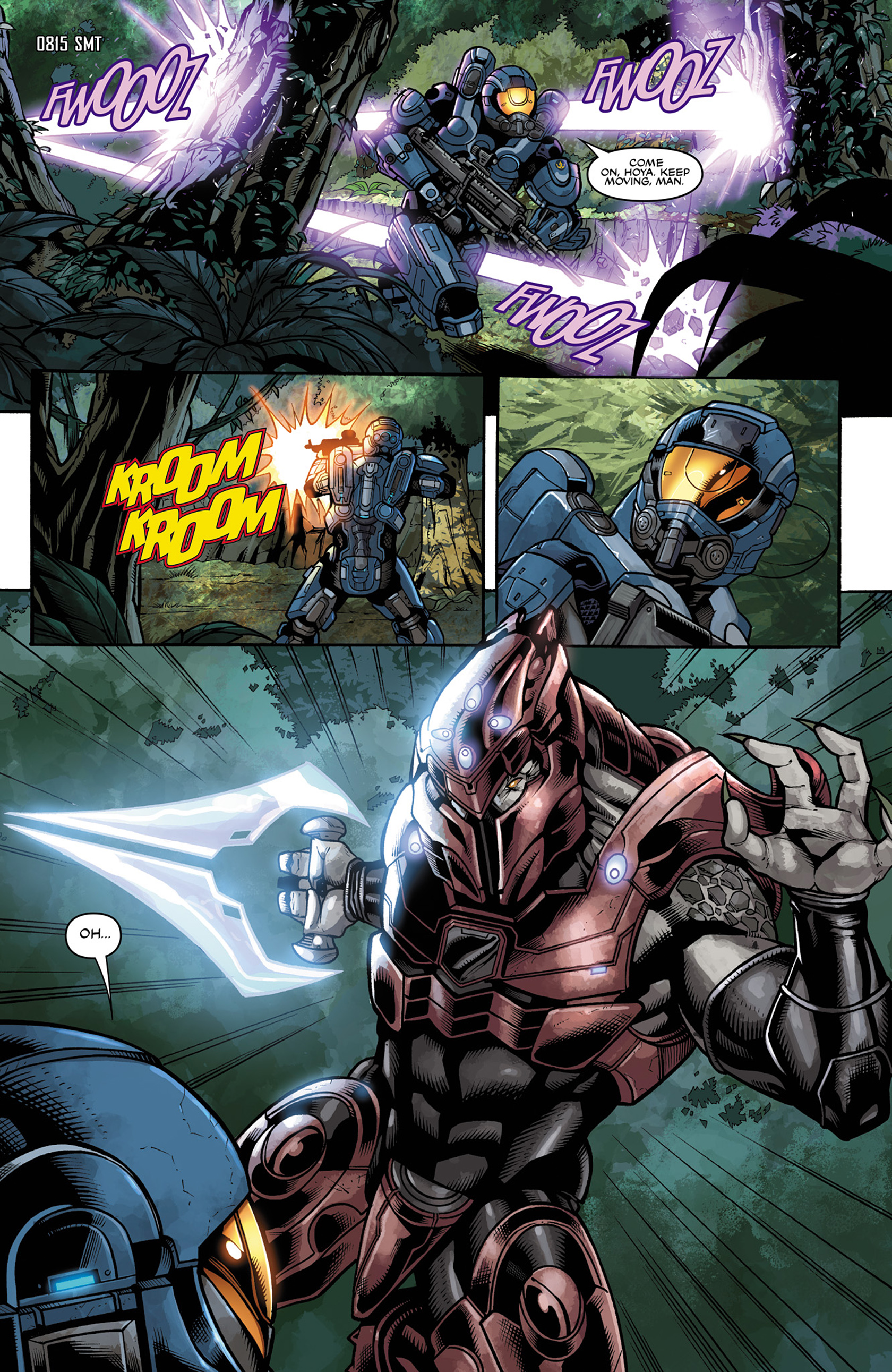 Read online Halo: Escalation comic -  Issue #15 - 10