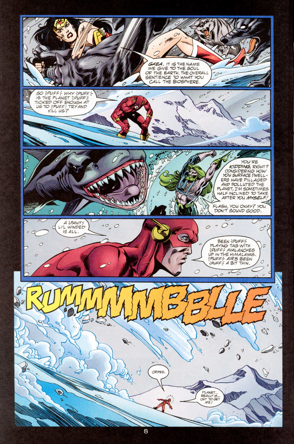 Read online JLA: Incarnations comic -  Issue #7 - 8