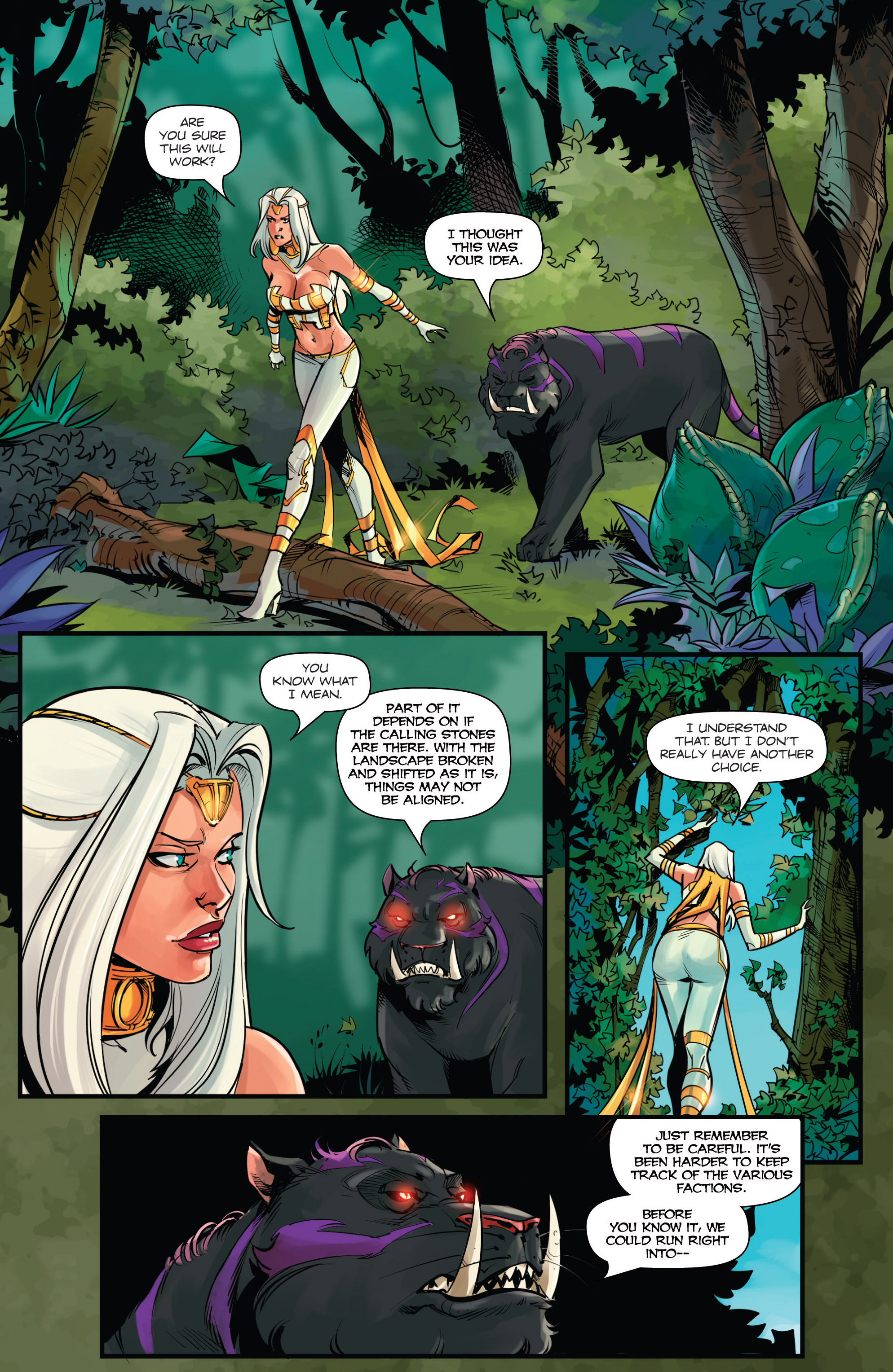 Read online Grimm Fairy Tales presents White Queen: Age of Darkness comic -  Issue #2 - 9