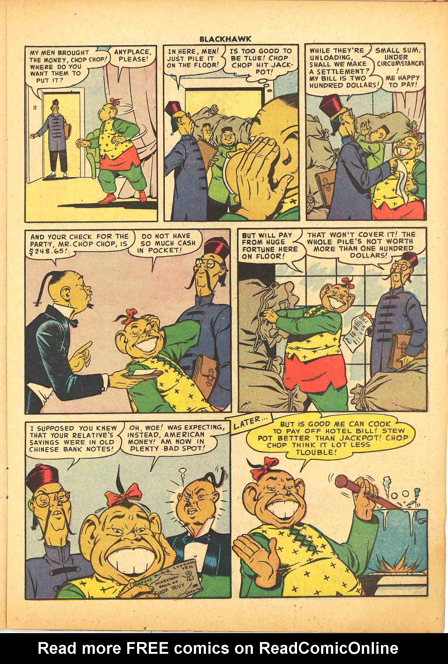 Read online Blackhawk (1957) comic -  Issue #79 - 17