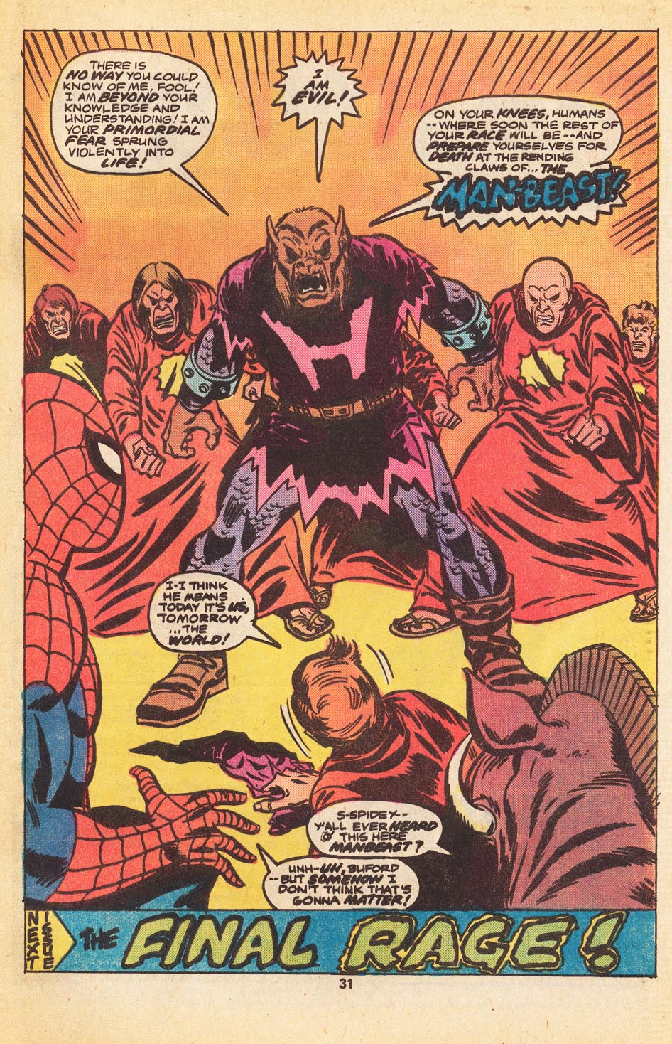 Read online The Spectacular Spider-Man (1976) comic -  Issue #14 - 23