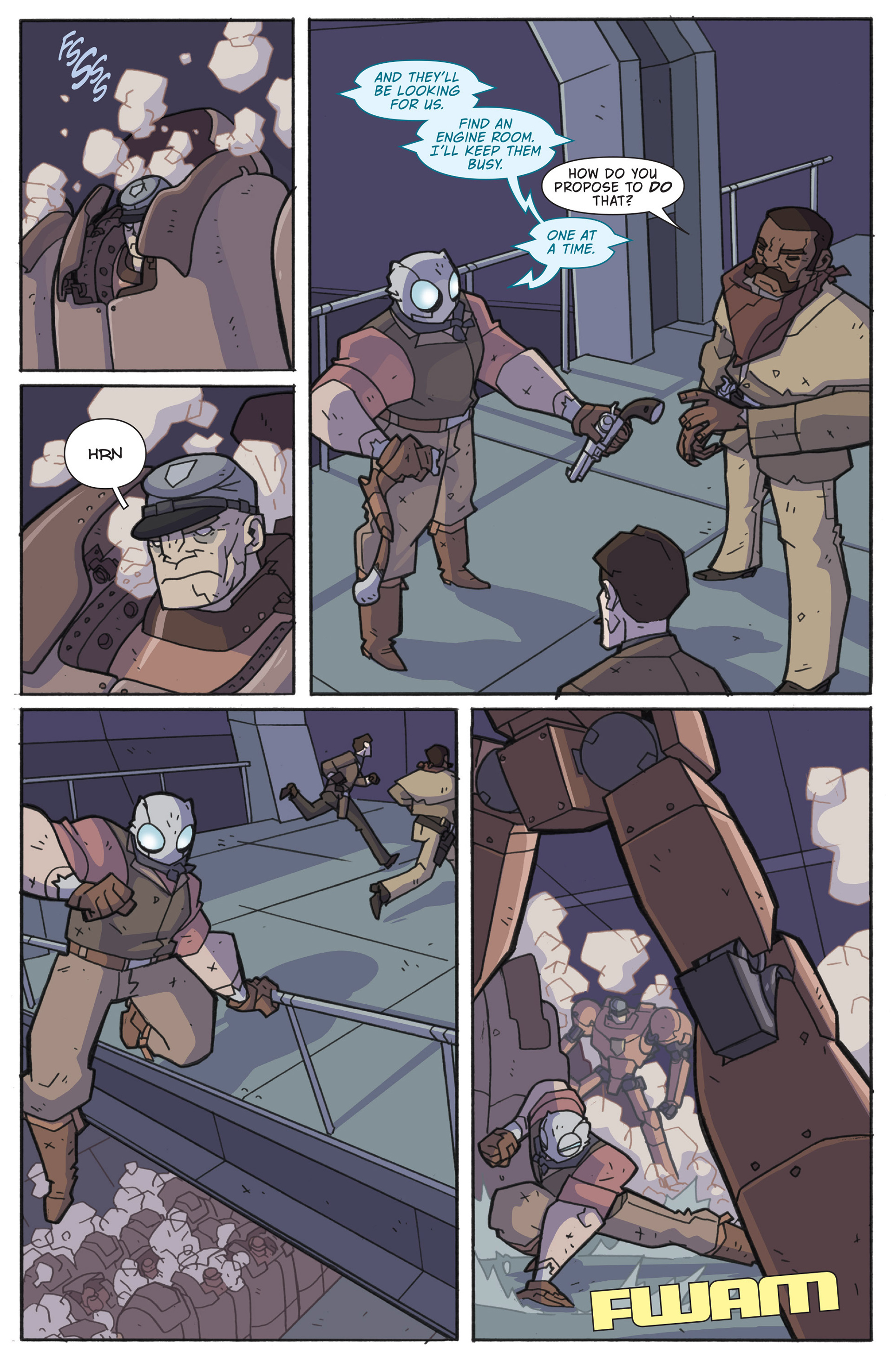 Read online Atomic Robo and the Knights of the Golden Circle comic -  Issue #4 - 21
