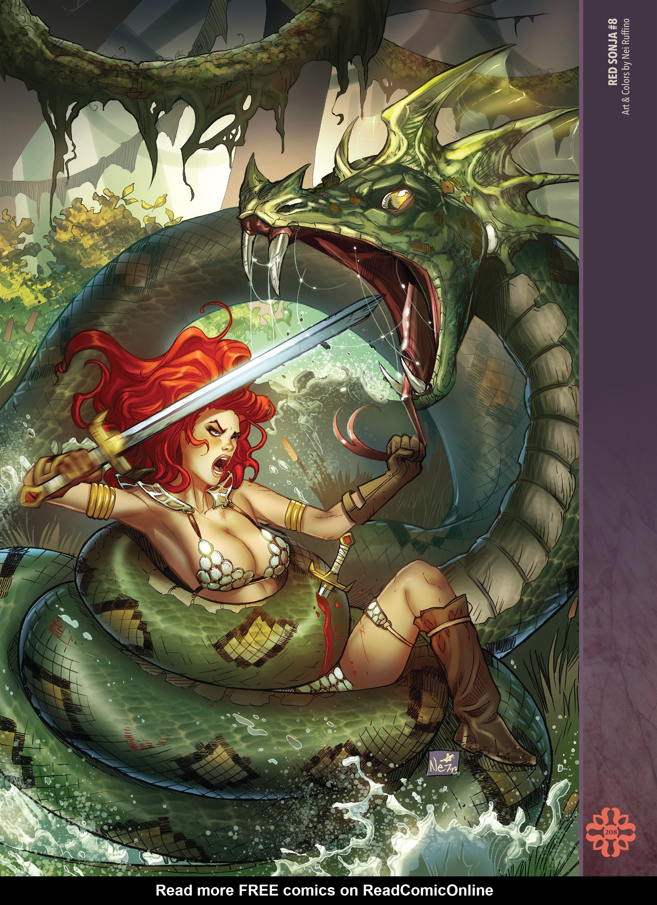 Read online The Art of Red Sonja comic -  Issue # TPB 2 (Part 3) - 9